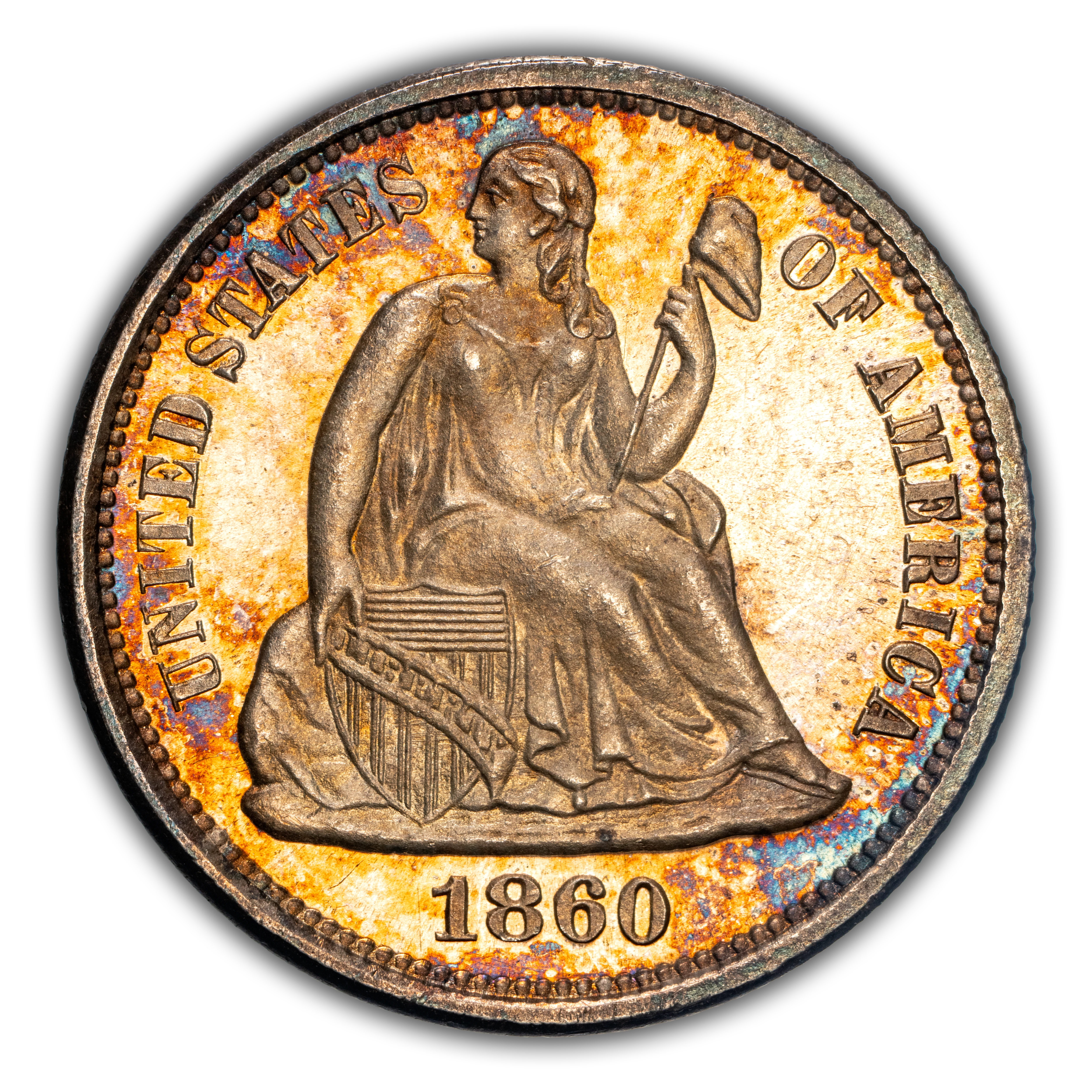 1860 10c PR thumbnail 3