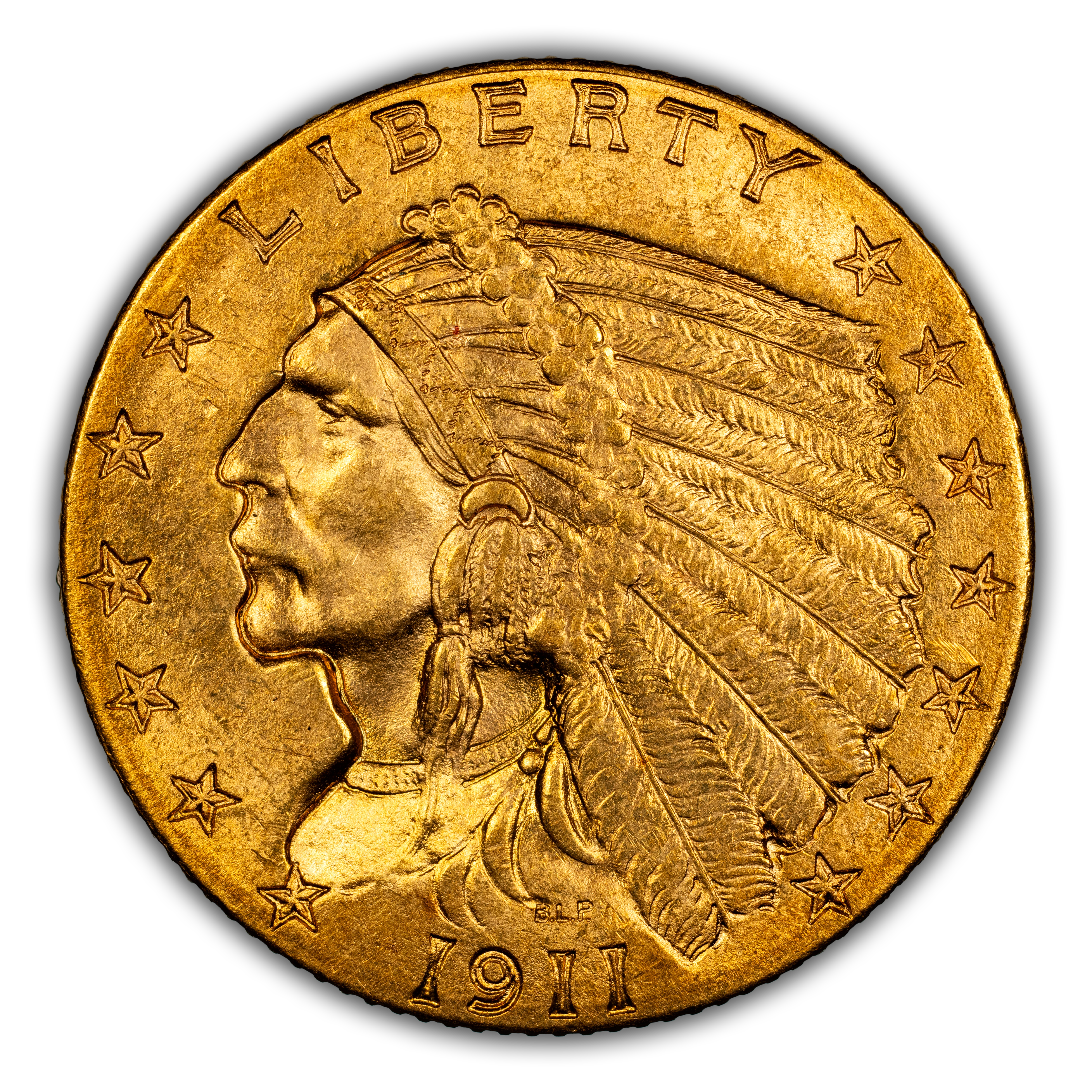 1911 $2 1/2 MS thumbnail 8