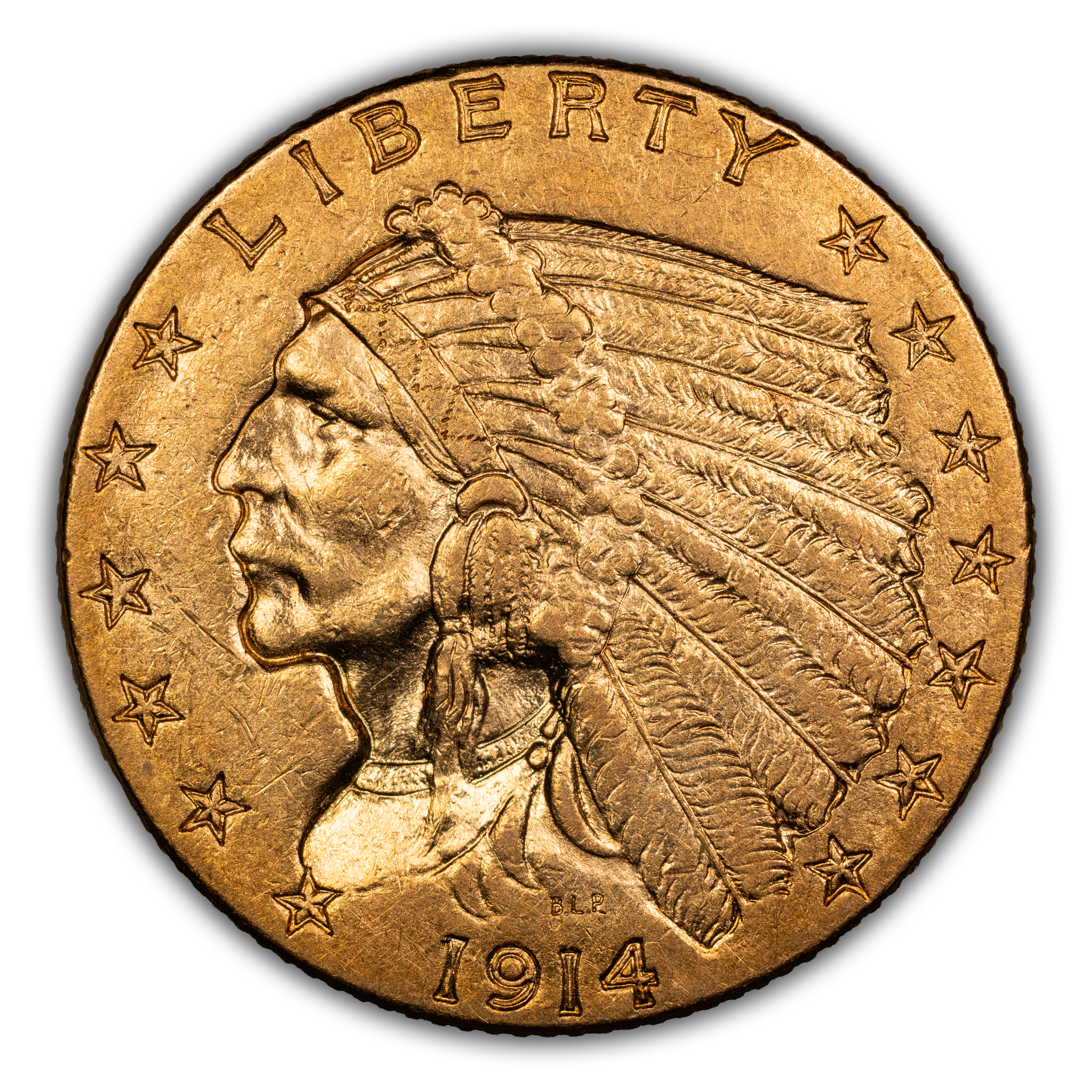 1914 $2 1/2 MS thumbnail 3