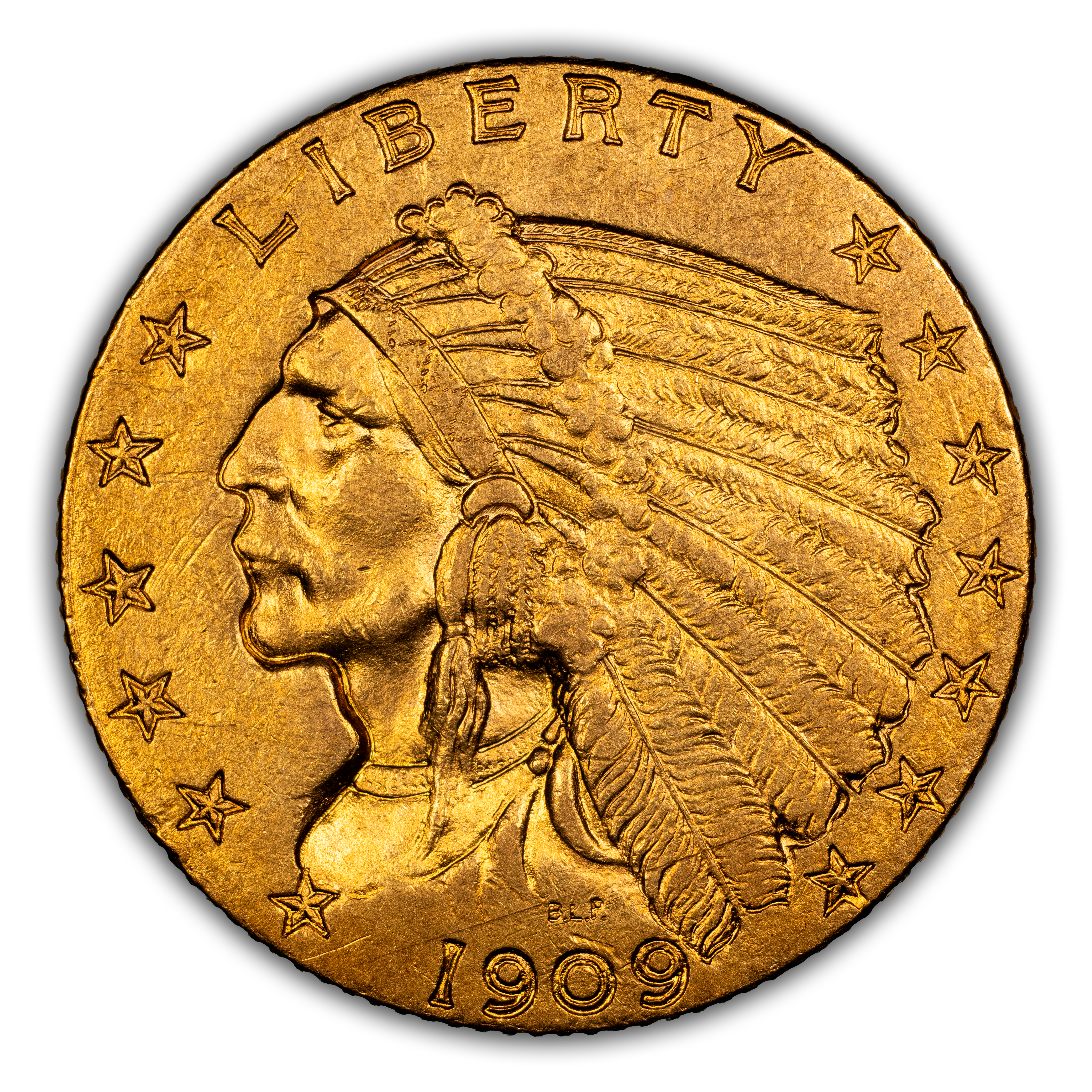 1909 $2 1/2 MS thumbnail 3
