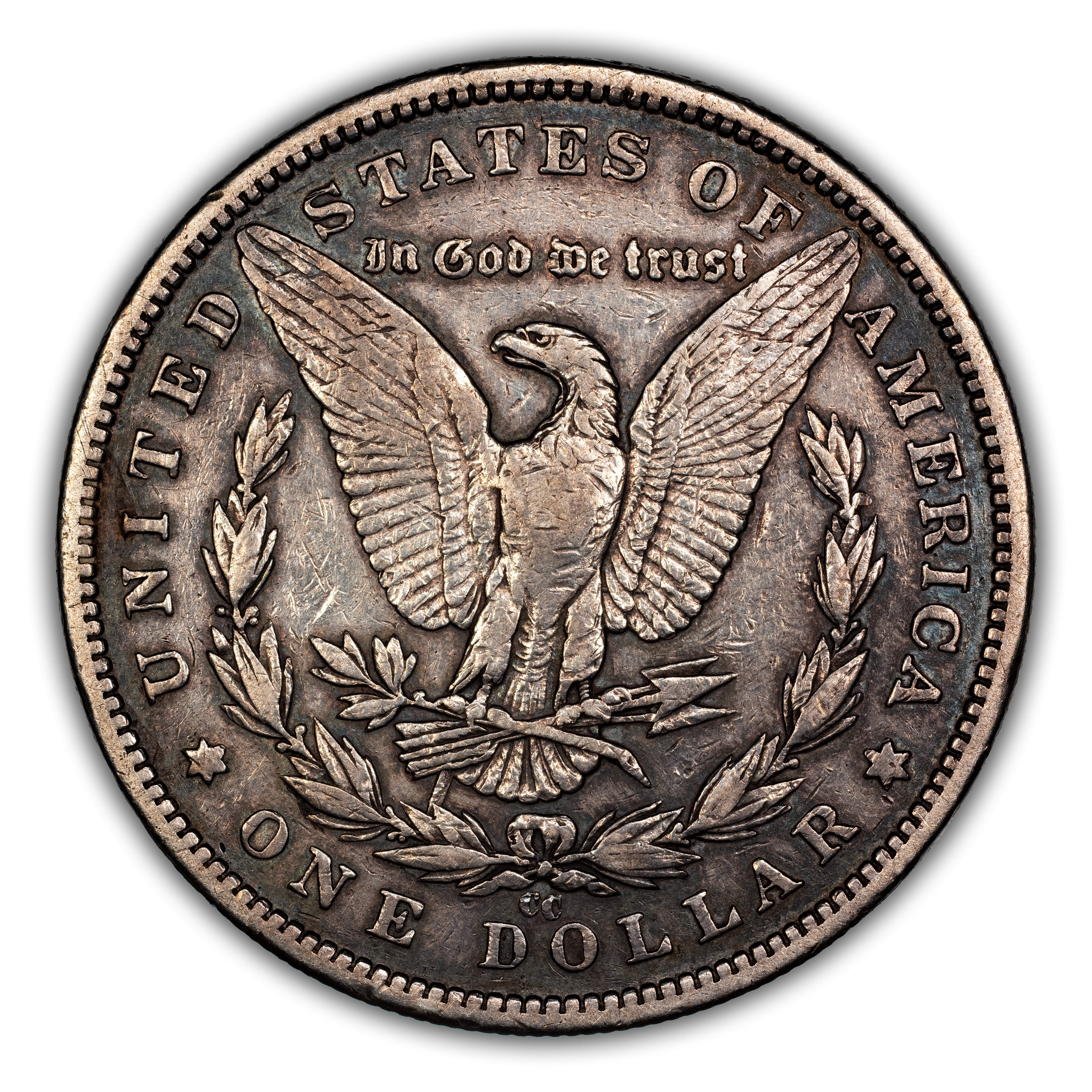 1890-CC $1  Tail Bar G4 CAC thumbnail 22