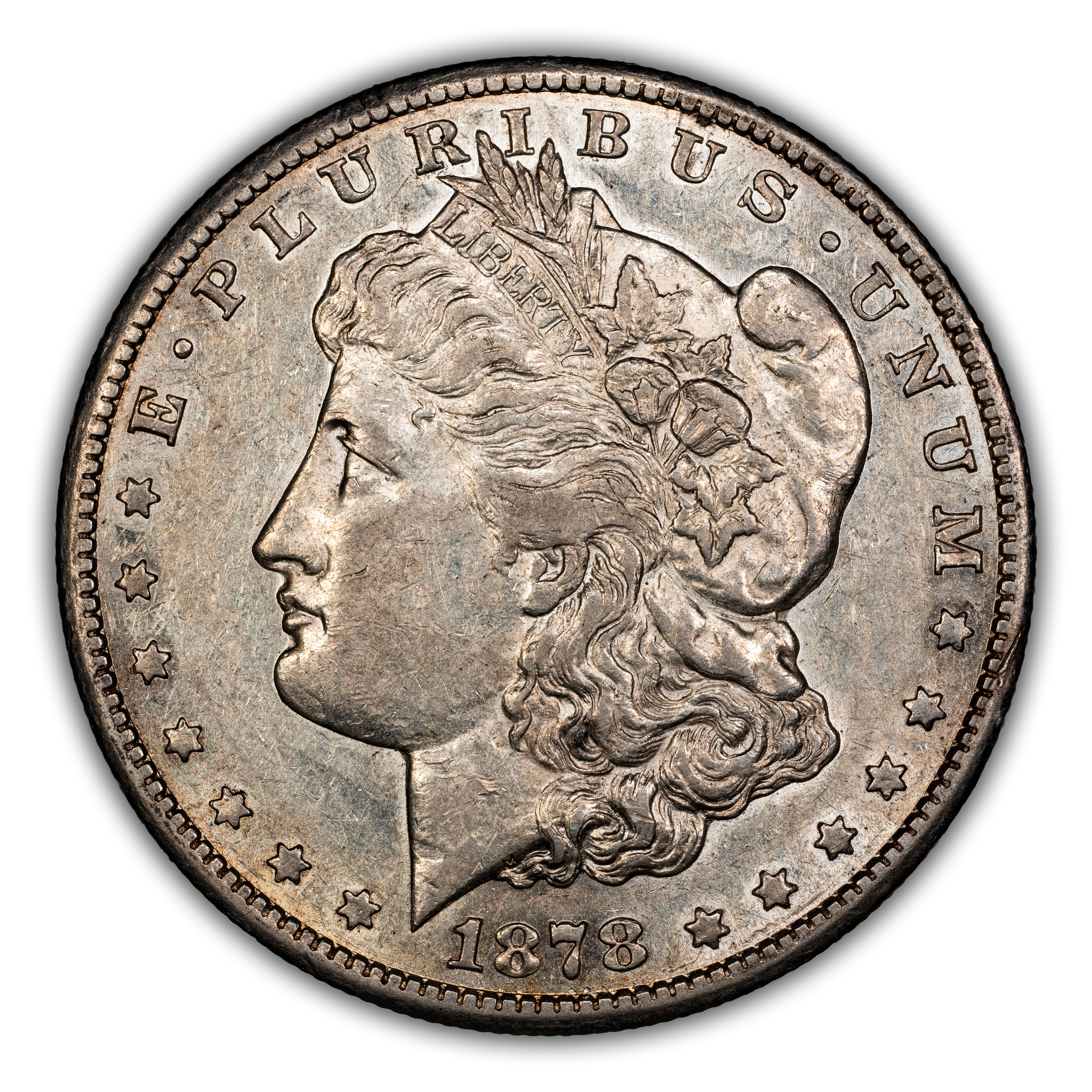 1878-CC $1  Doubled Leaves, VAM-24A MS thumbnail 2