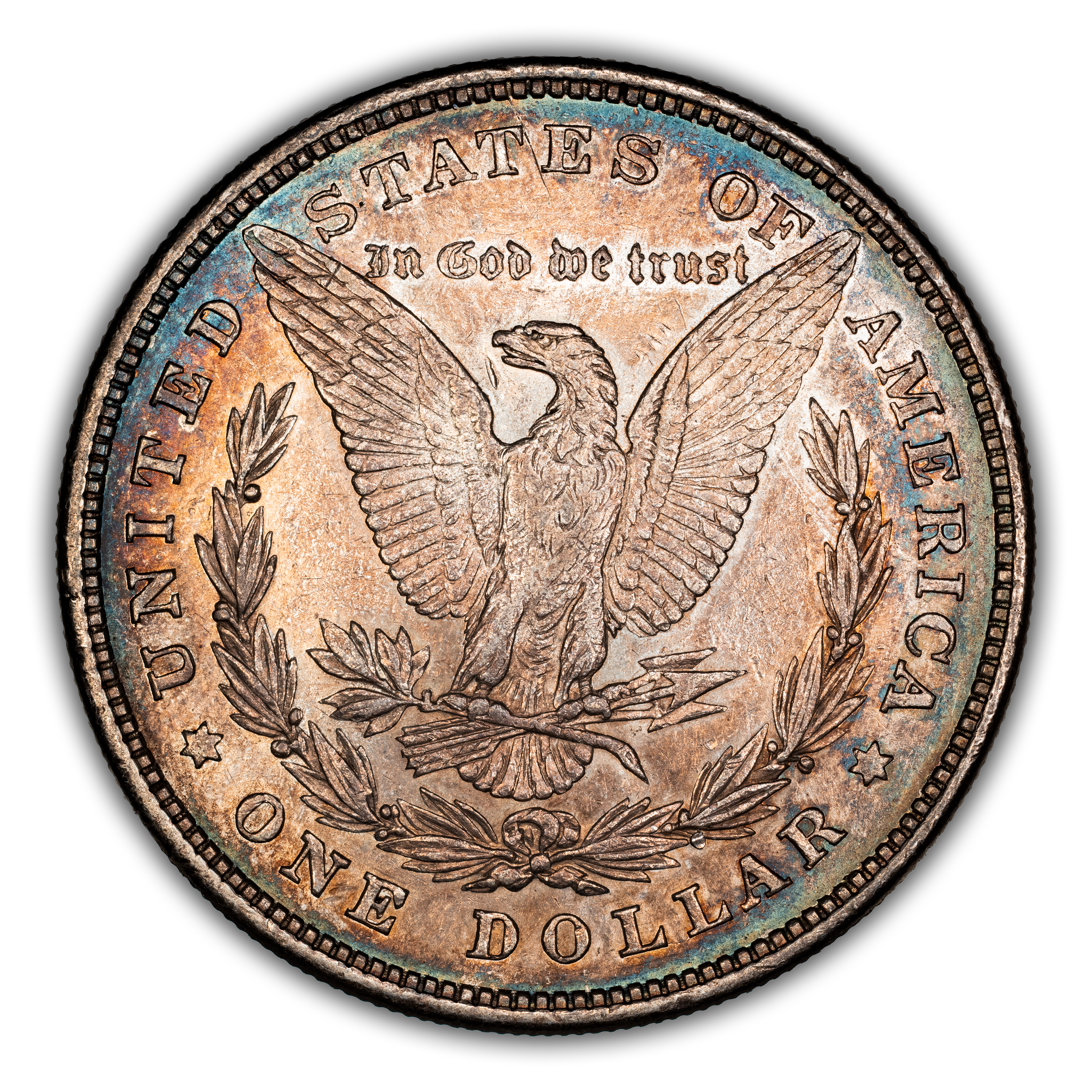 1878 8TF $1  Doubled Reverse, Clashed Obverse N & T, VAM-9A MS thumbnail 2