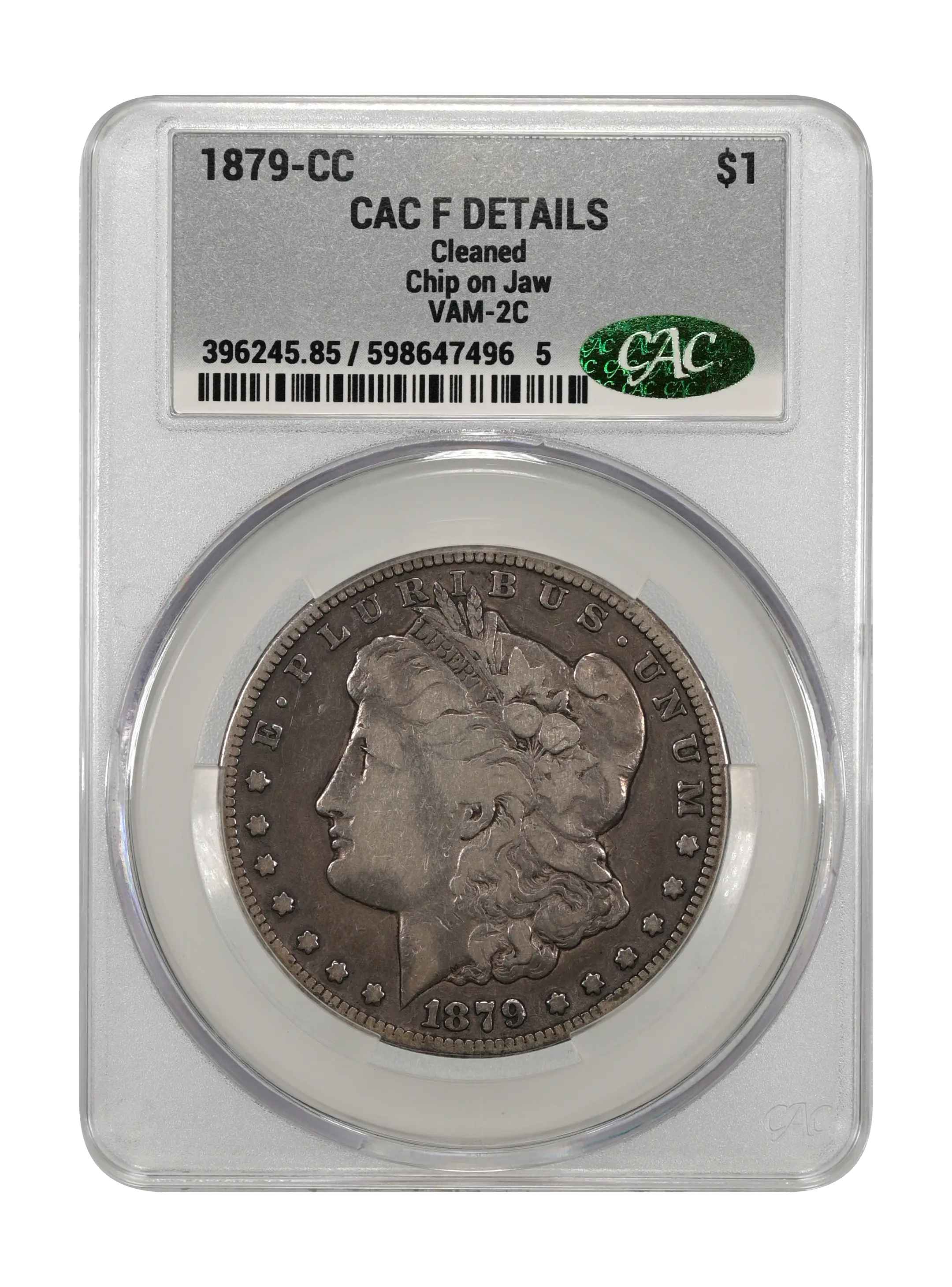 1879-CC $1  Chip on Jaw, VAM-2C MS thumbnail 4