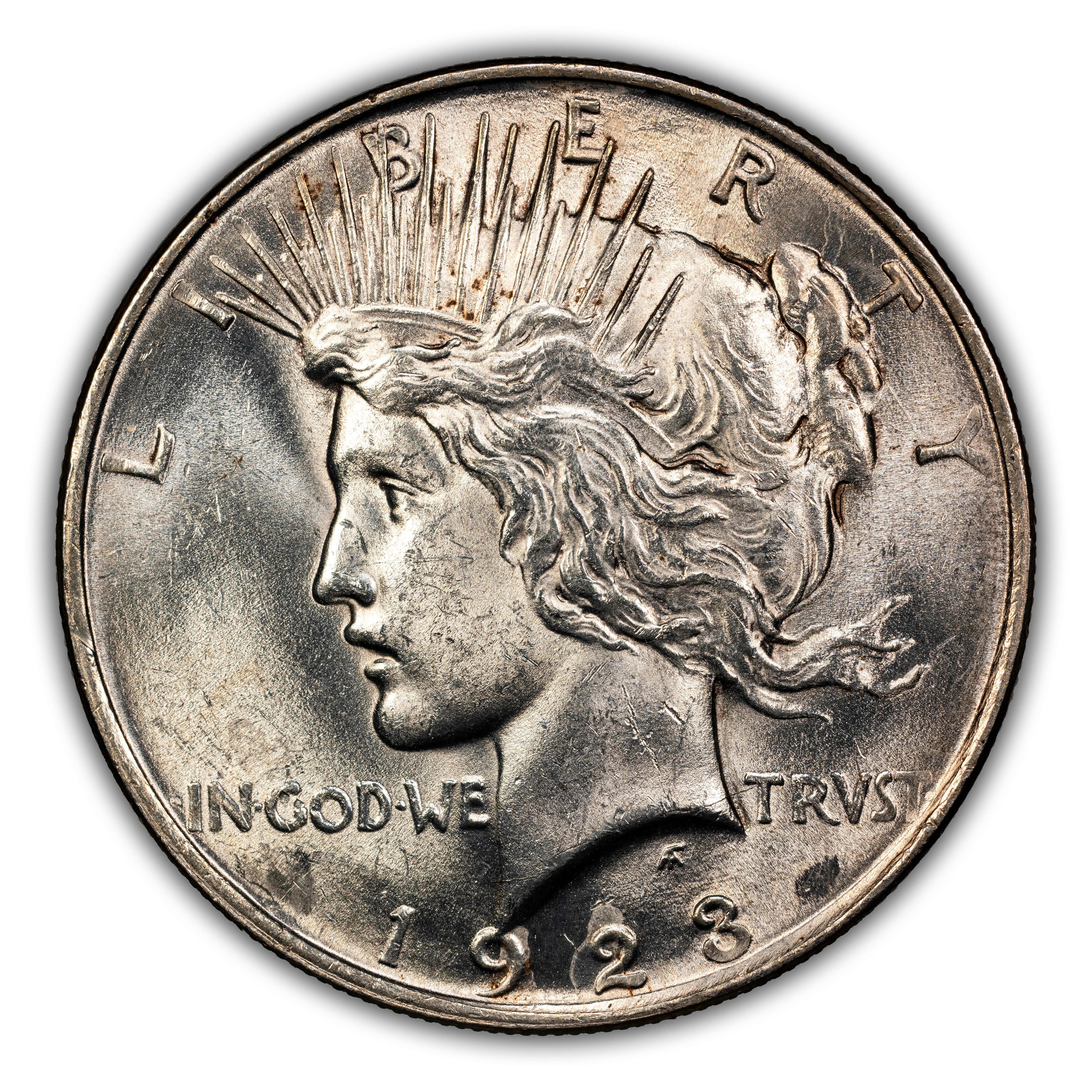 1923 $1 AG3 CAC thumbnail 4