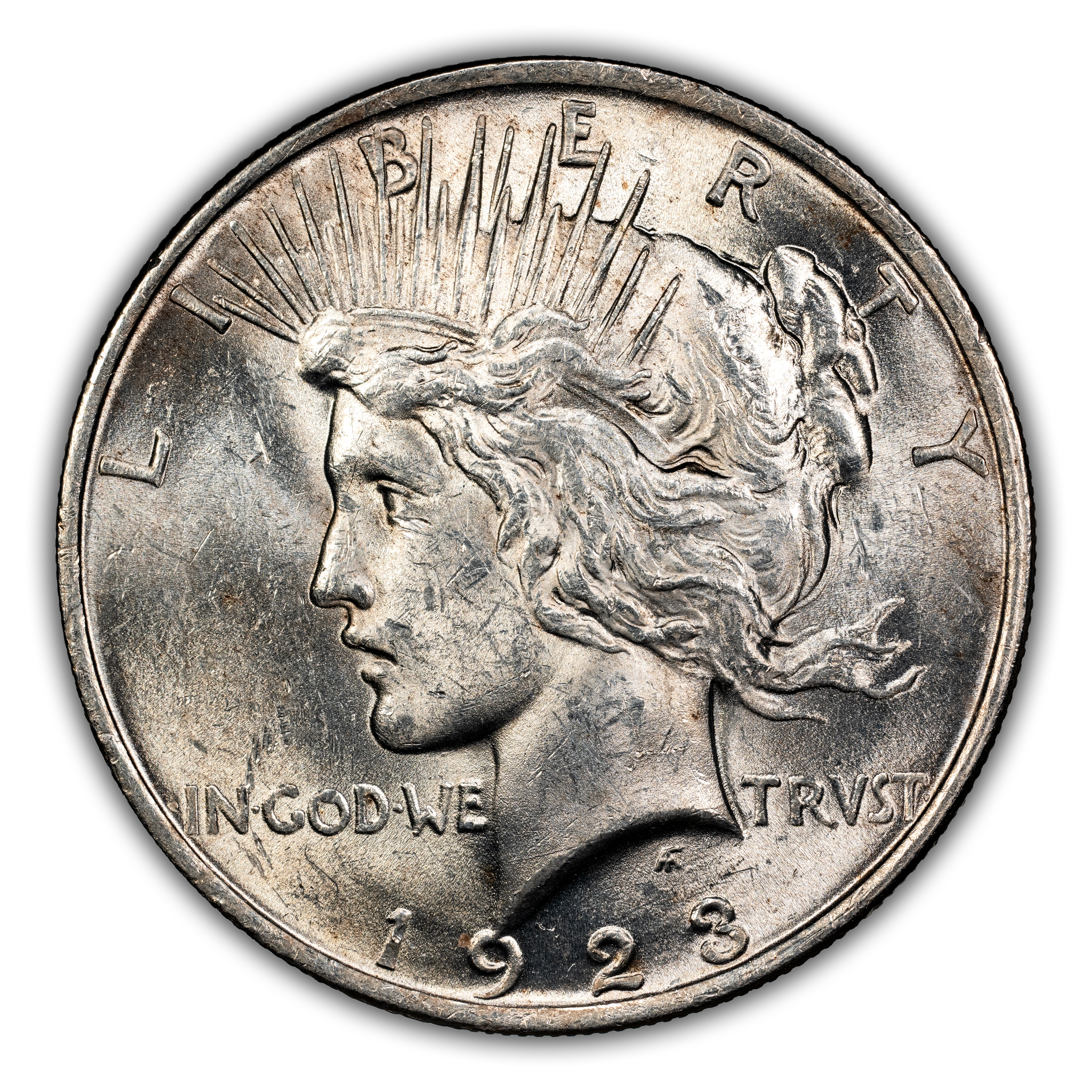 1923 $1 AG3 CAC thumbnail 5