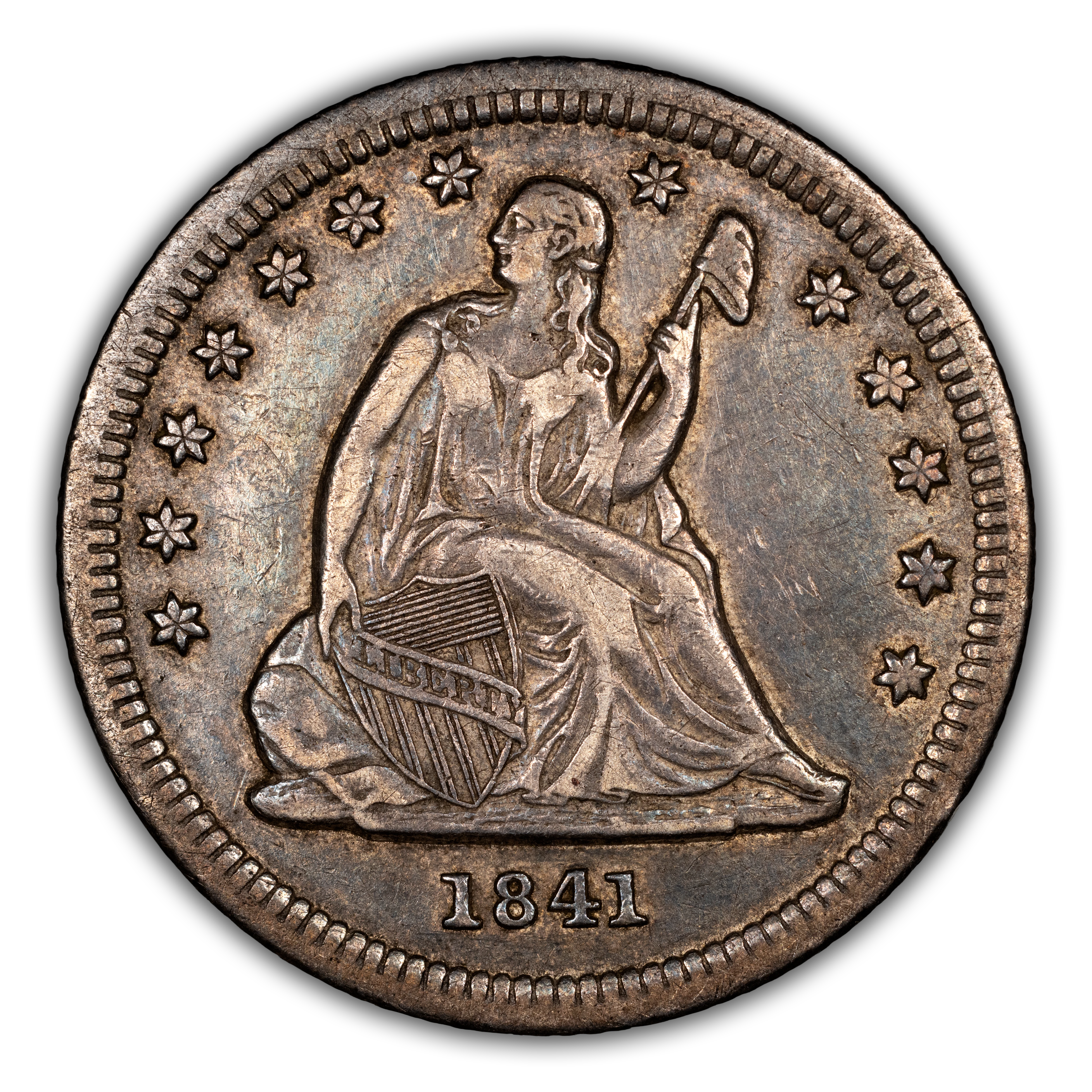 1841 25c MS