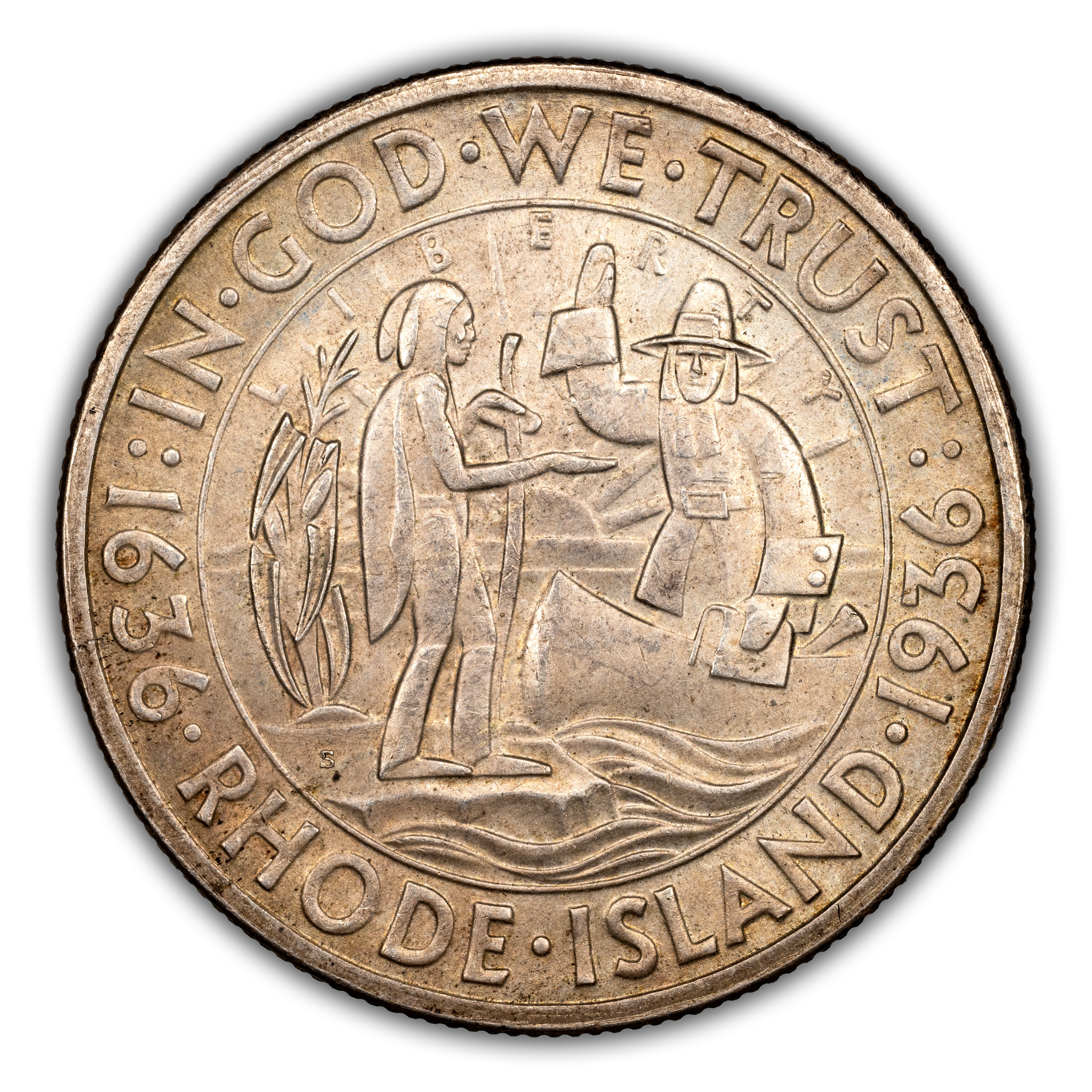 1936-S 50c Rhode Island MS thumbnail 3