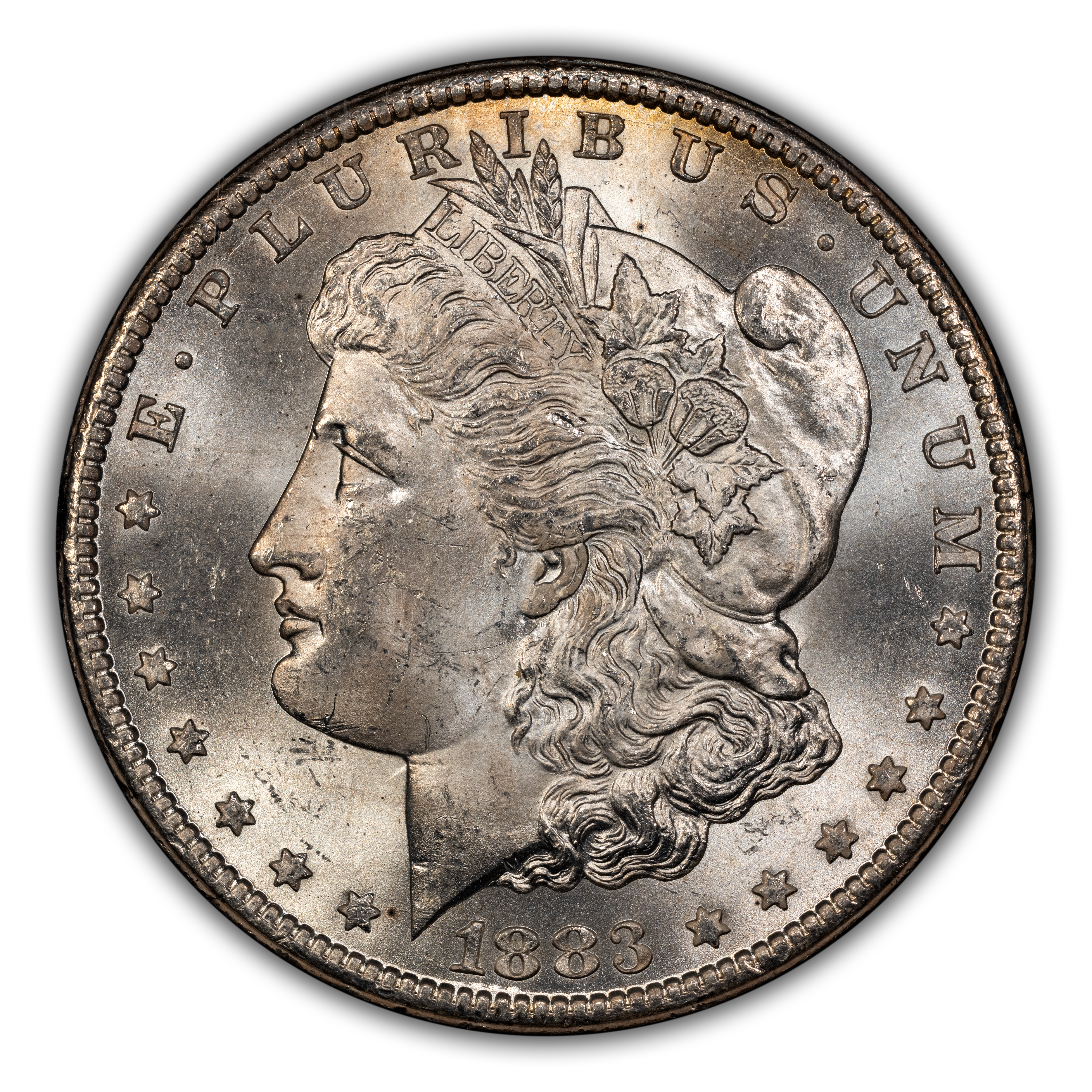 1883-CC $1  GSA Hoard, Dash Under 8, VAM-3 MS thumbnail 18