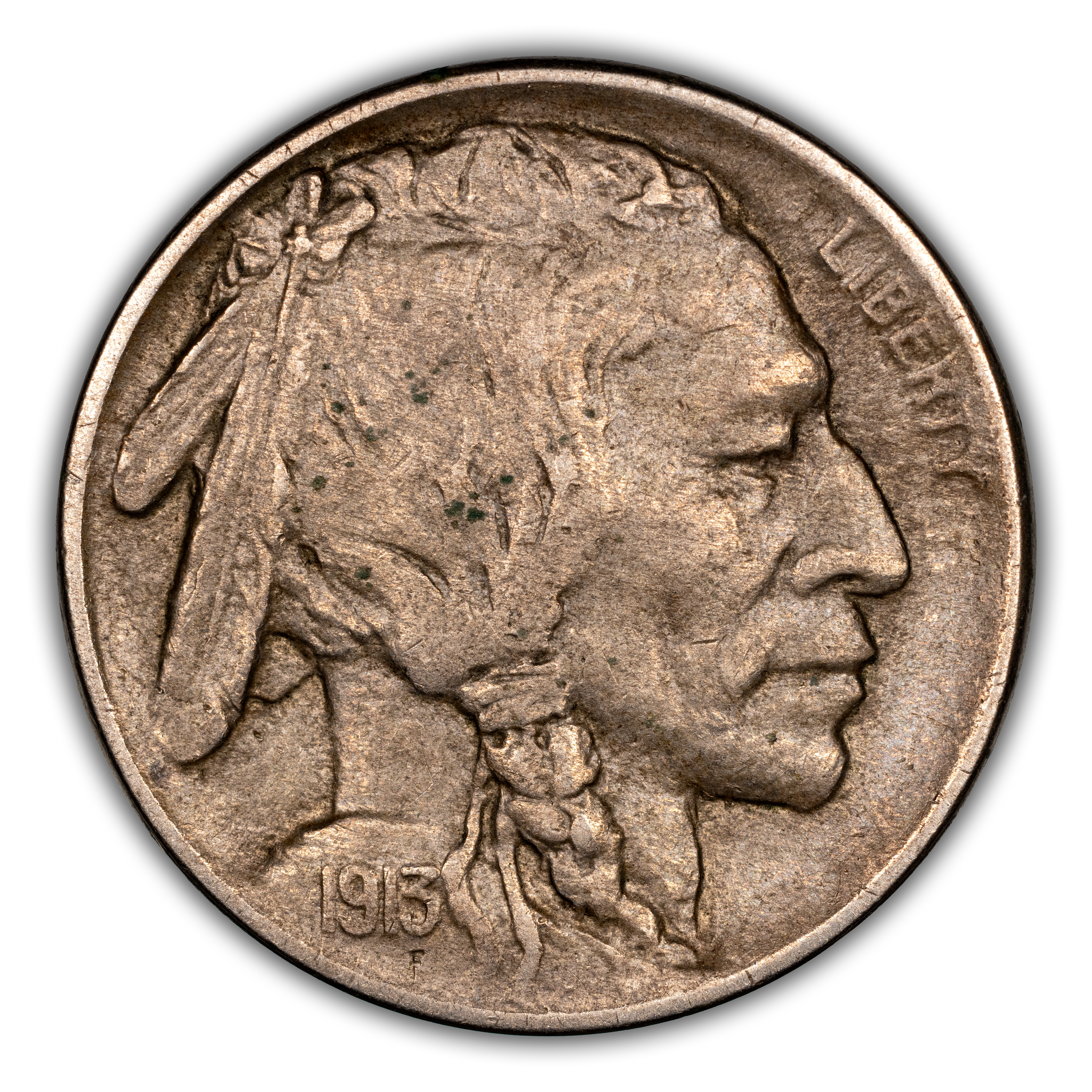 1913-D 5c Buffalo, Type 1 MS thumbnail 3