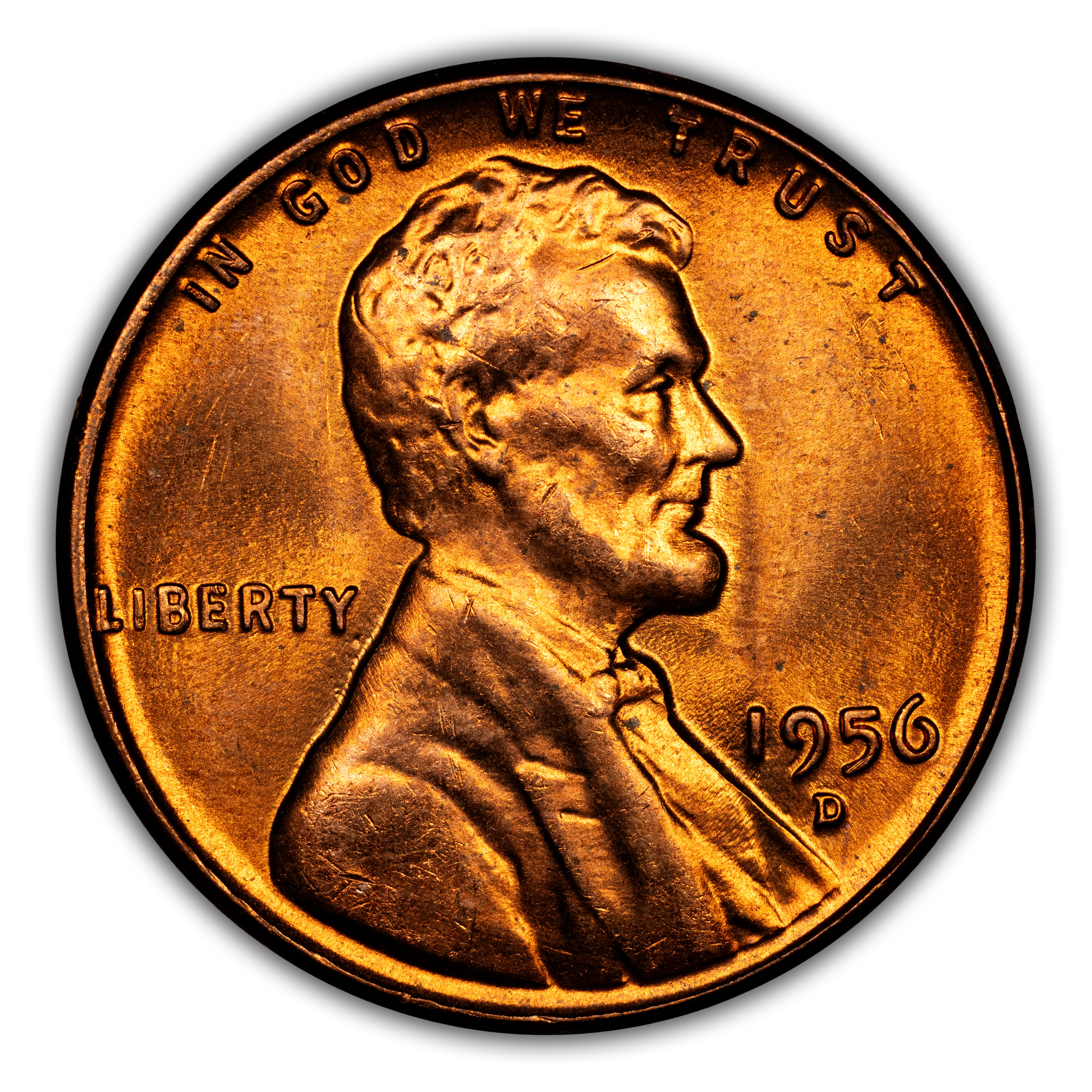 1956-D 1c MS RD thumbnail 4