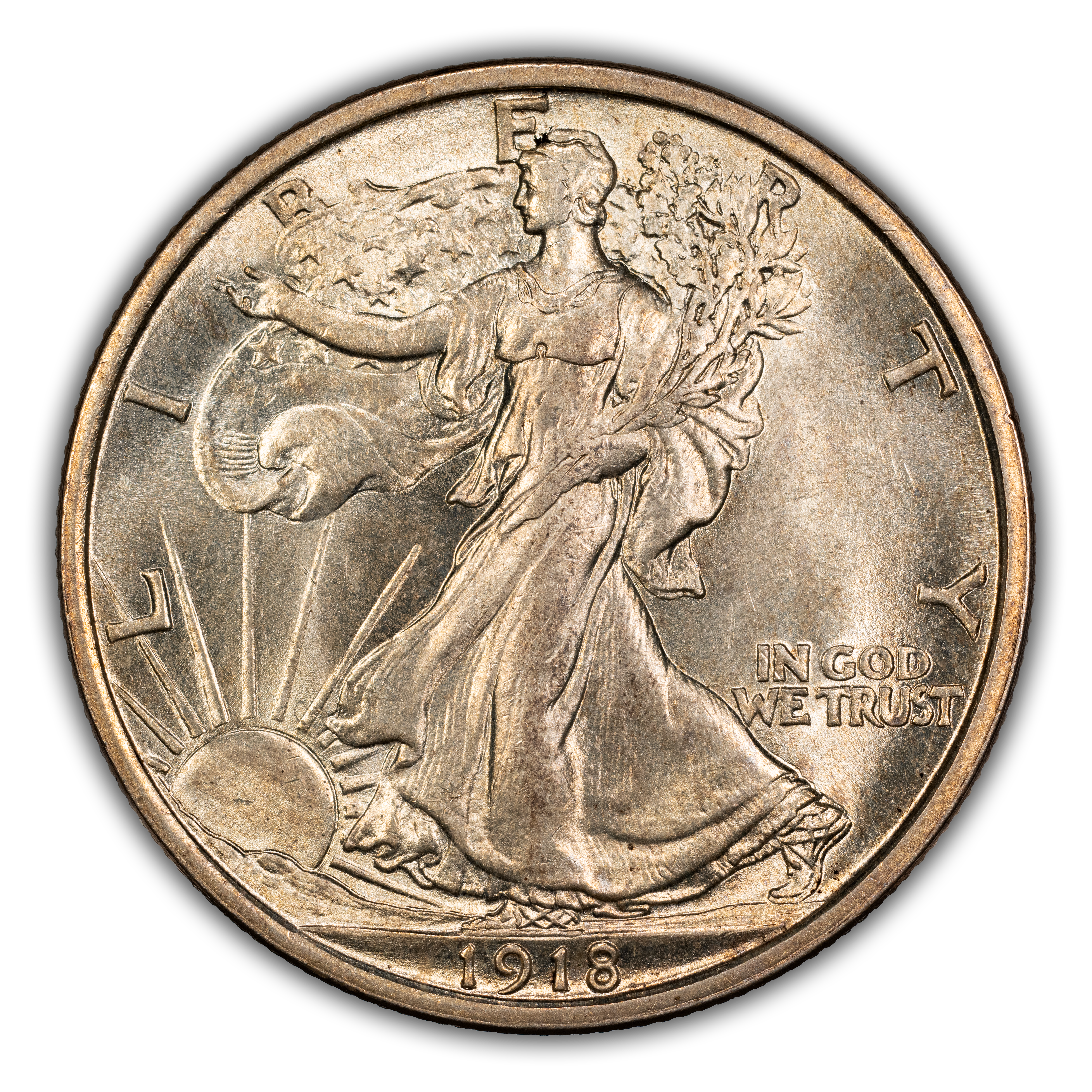 1918-D 50c MS thumbnail 9