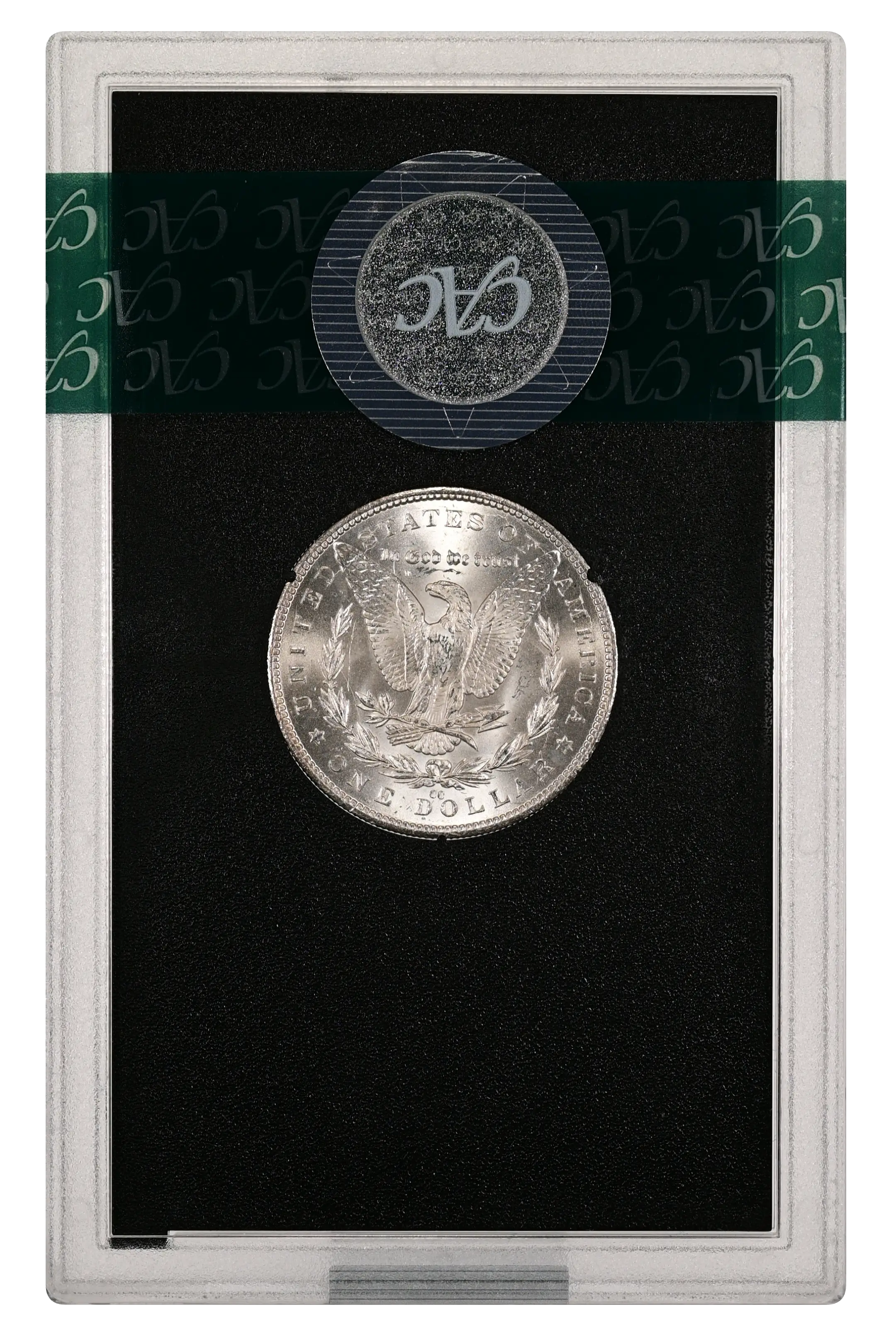 1882-CC $1  GSA Hoard, Die Break Cap, VAM-3C MS thumbnail 7