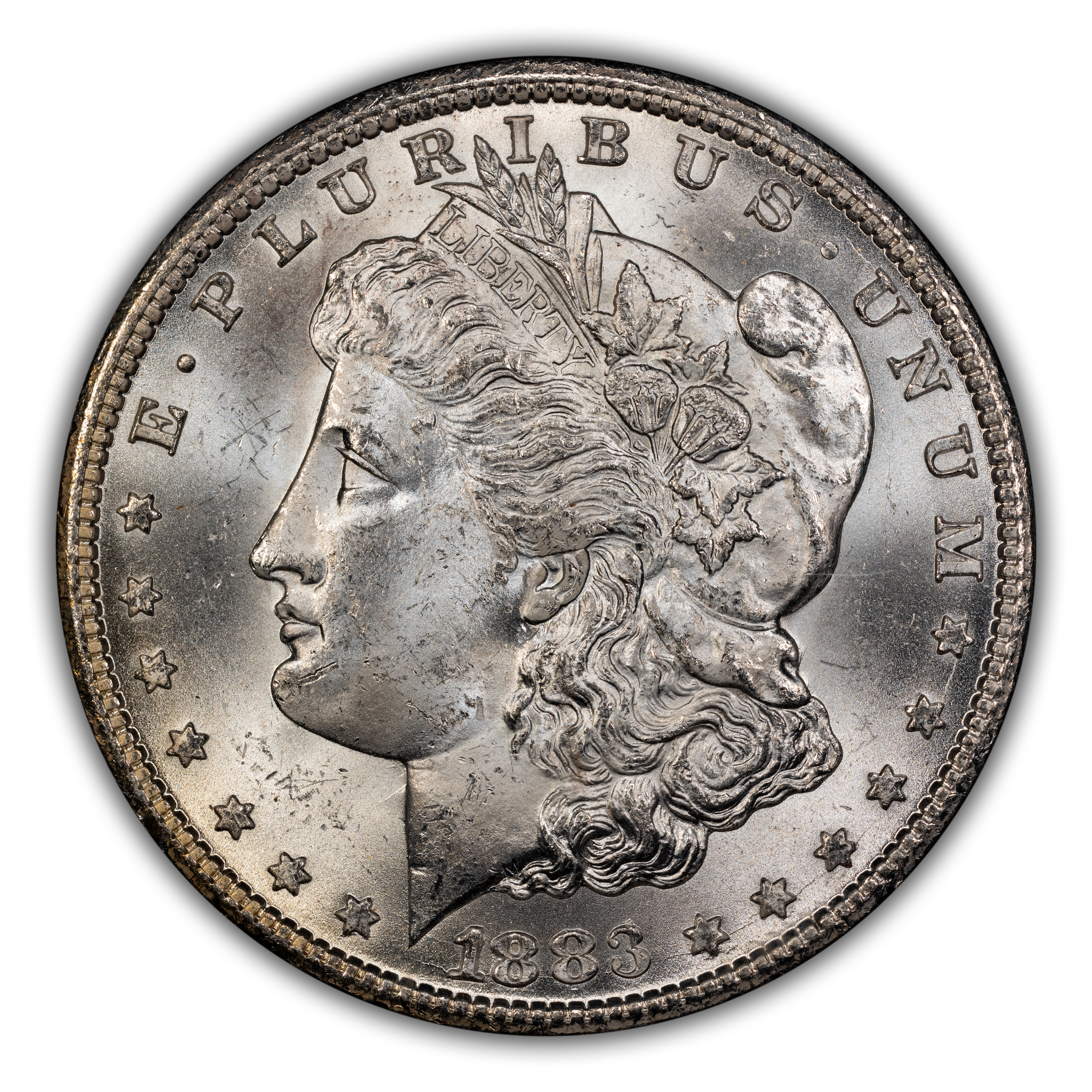 1883-CC $1  GSA Hoard, Dash Under 8, VAM-3 MS thumbnail 19