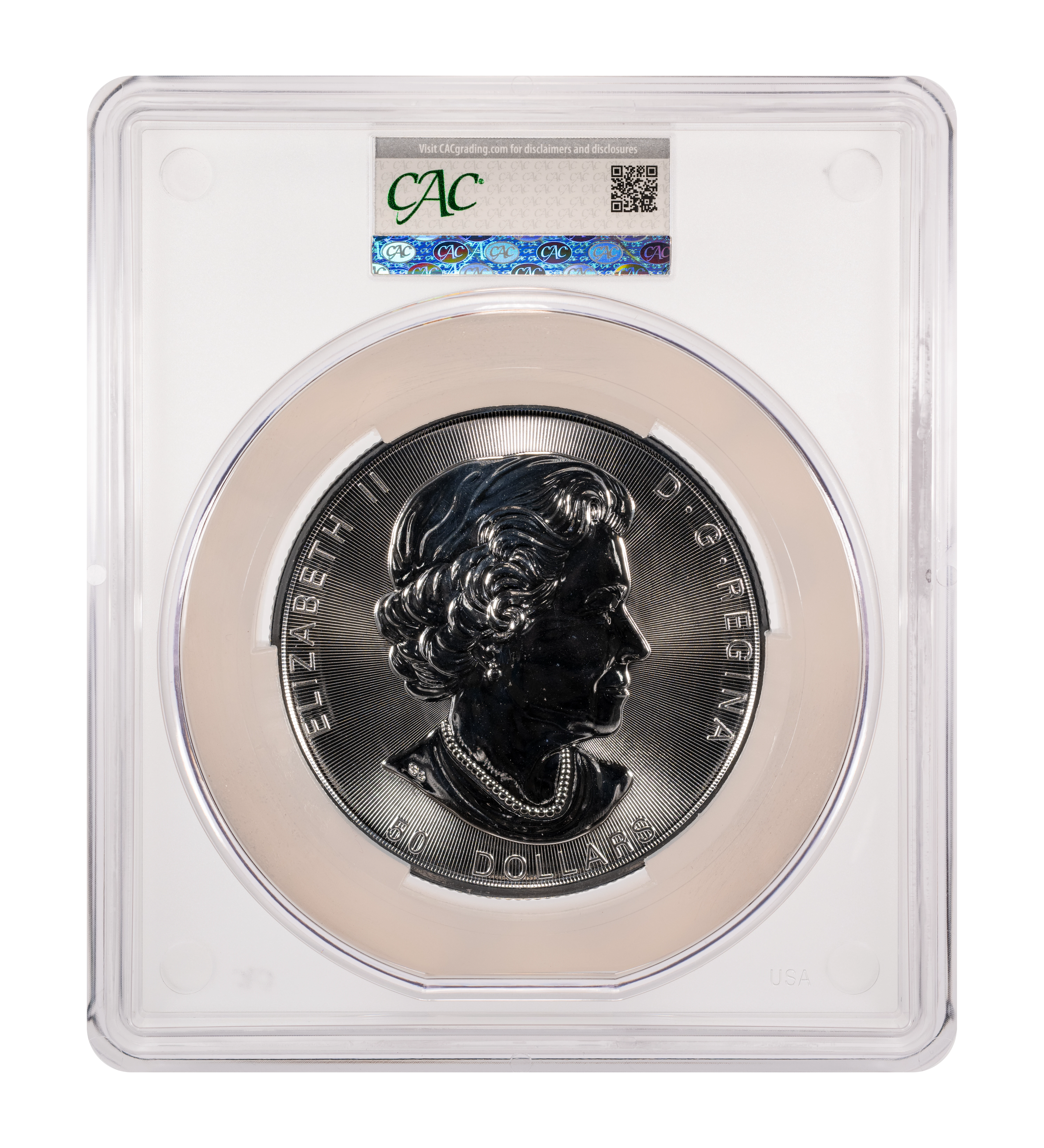 2017 S$50 10oz Silver, Magnificent Maple Leaf MS