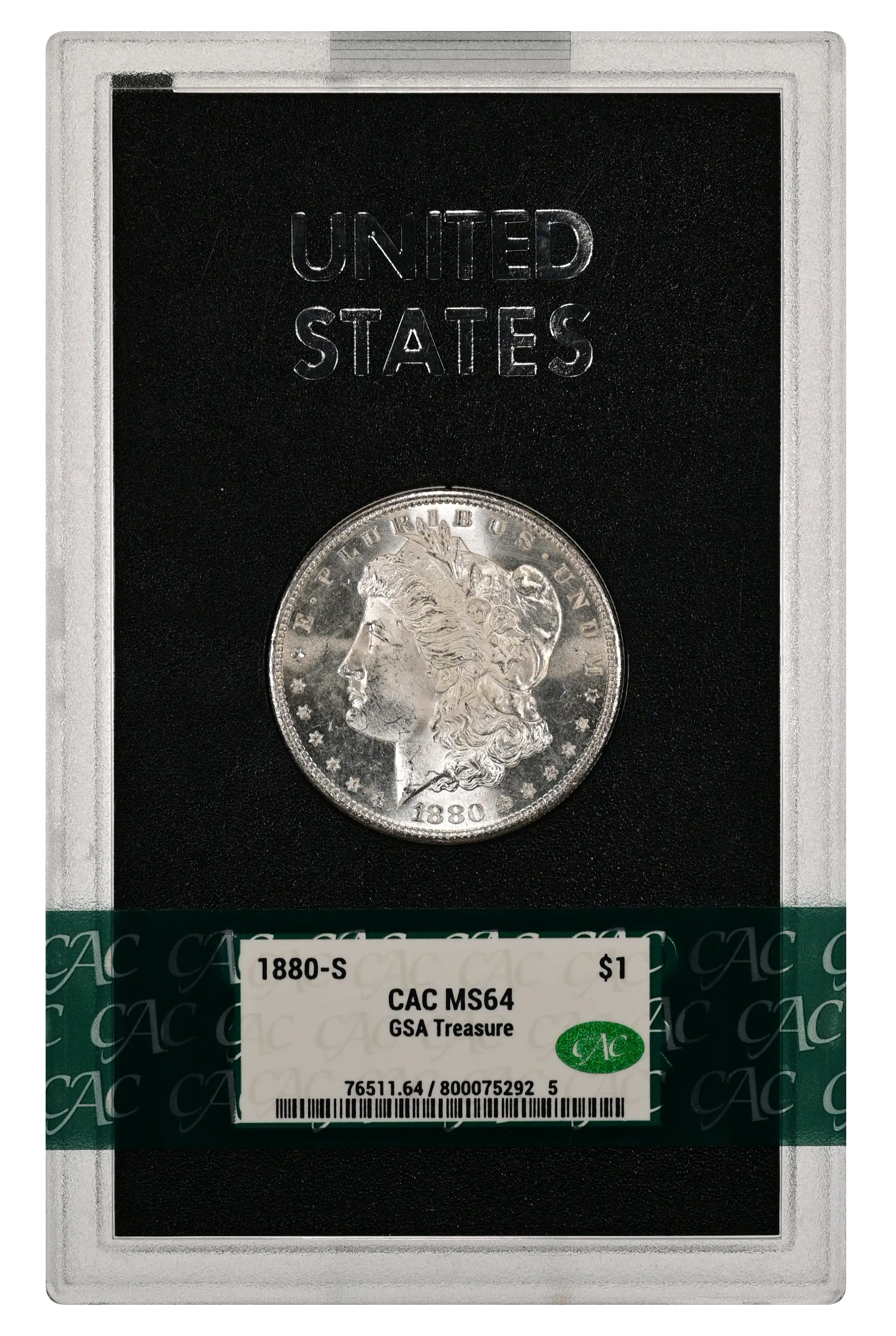 1880-S $1  GSA Hoard MS thumbnail 5