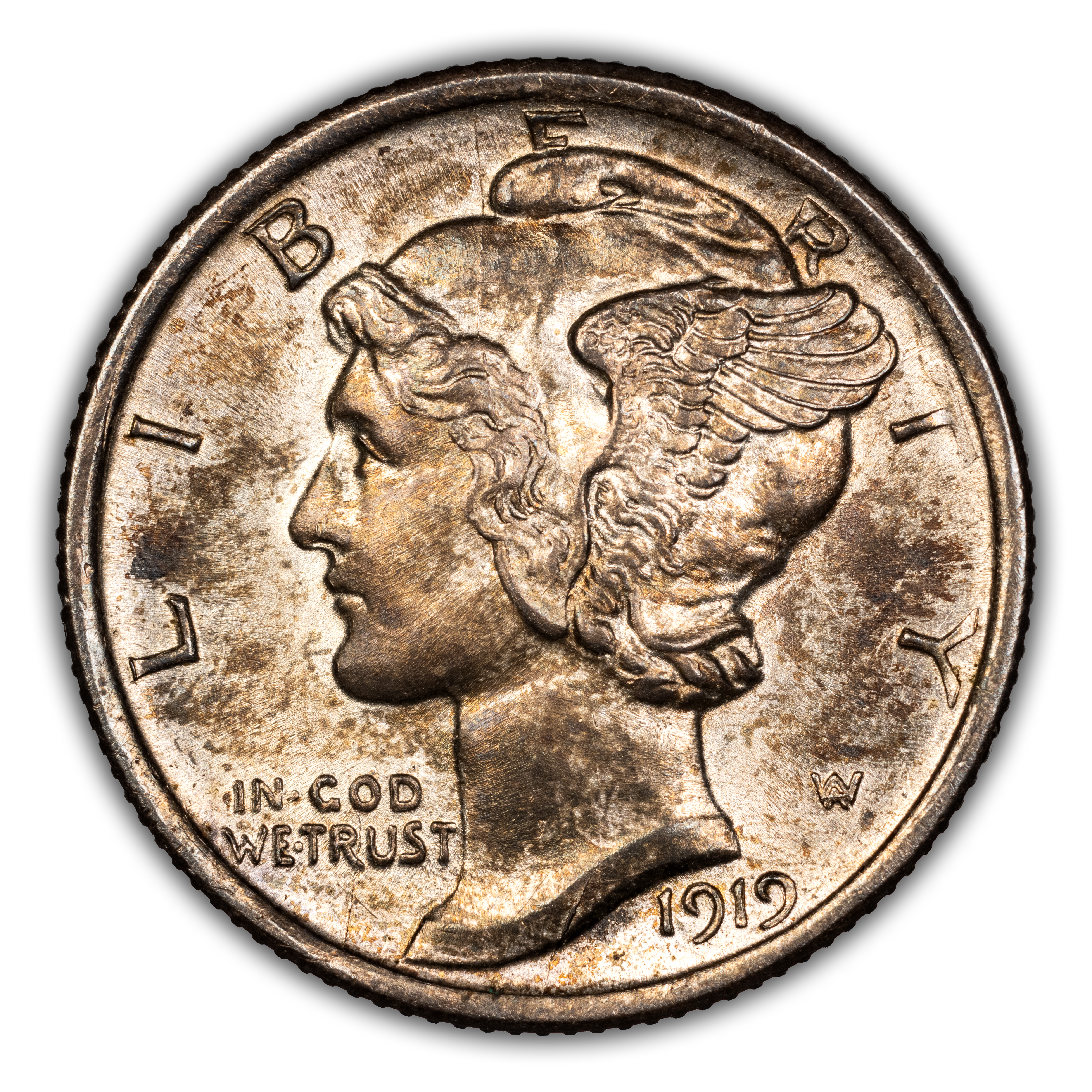 1919-D 10c MS FB thumbnail 3