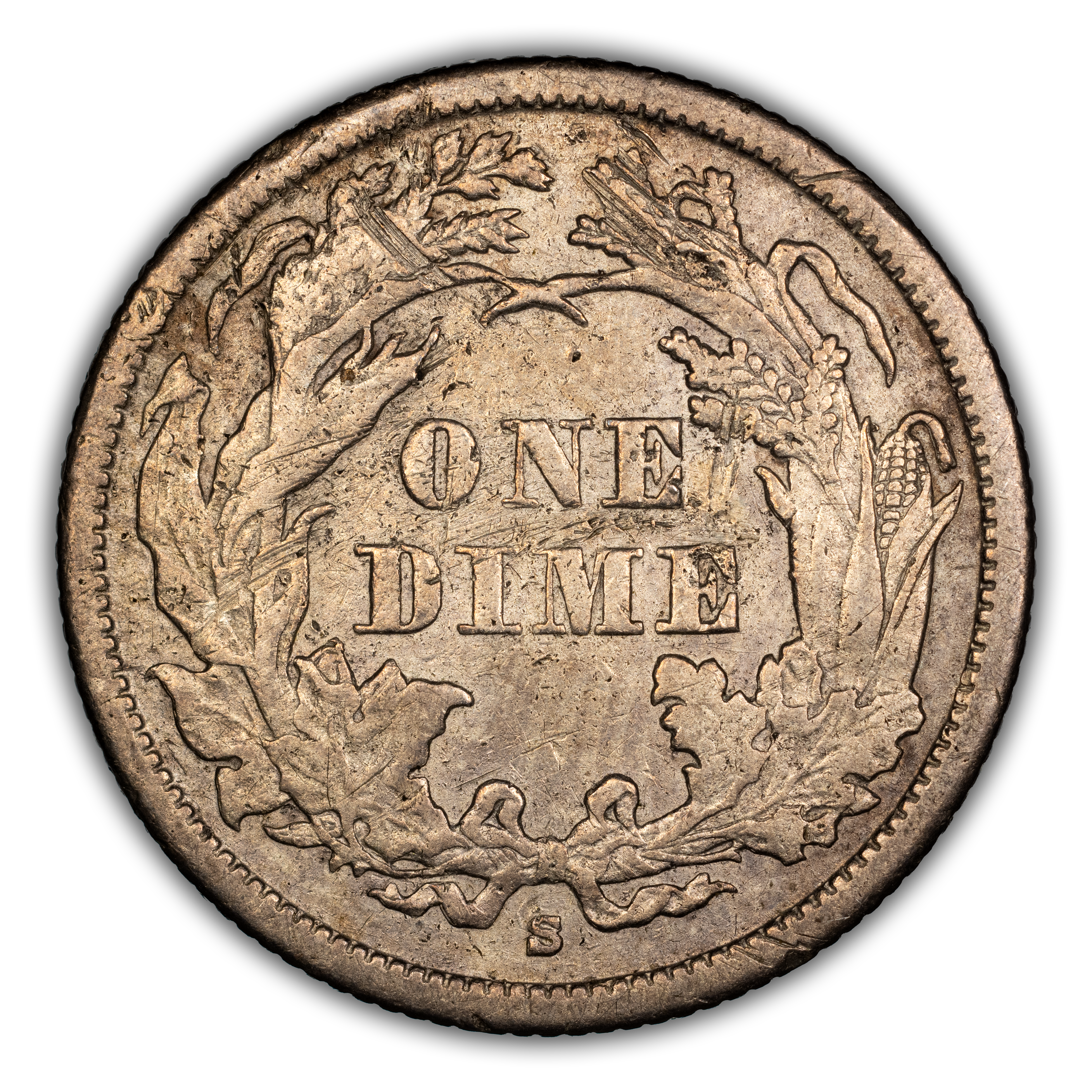 1861-S 10c MS thumbnail 17
