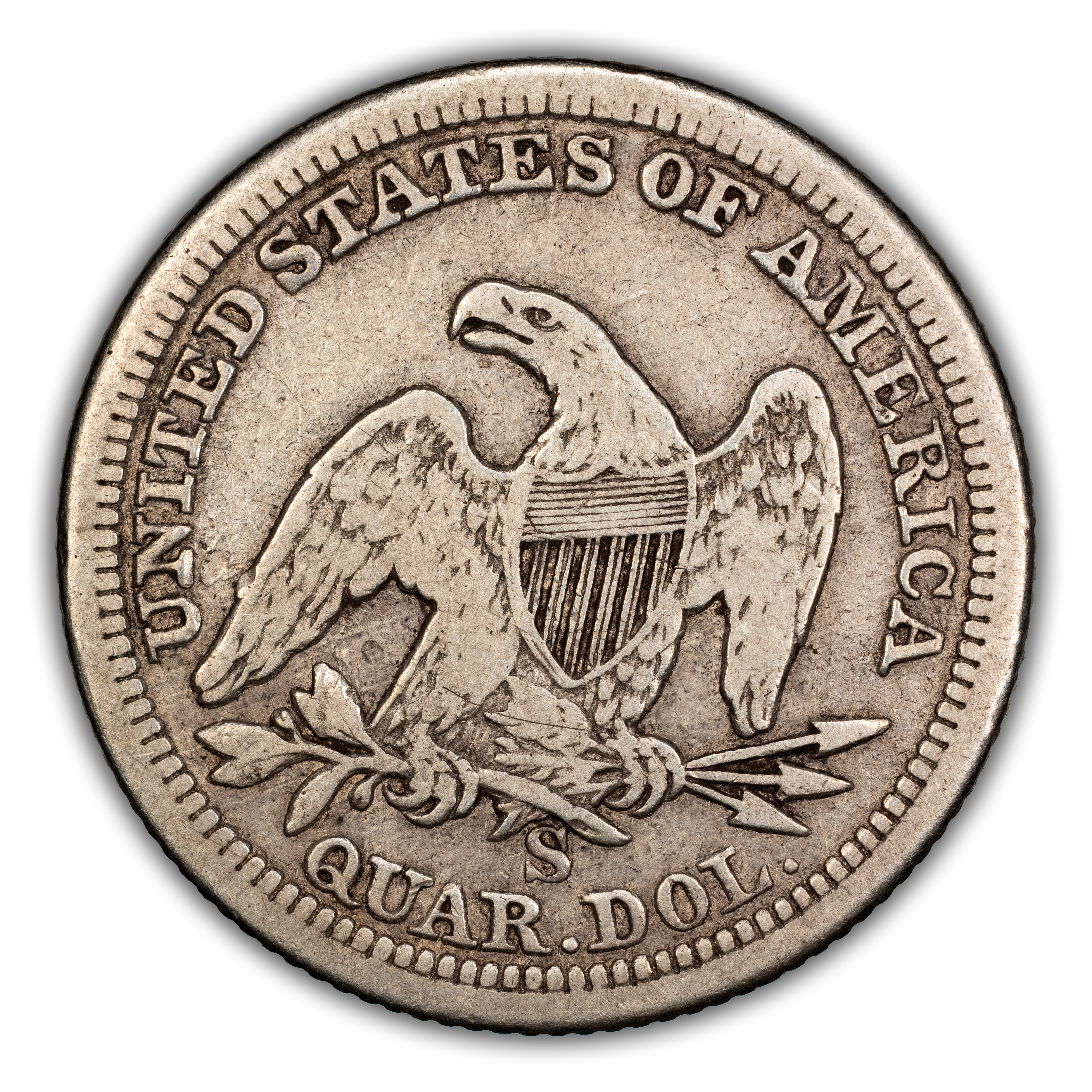 1864-S 25c VF30 CAC thumbnail 22