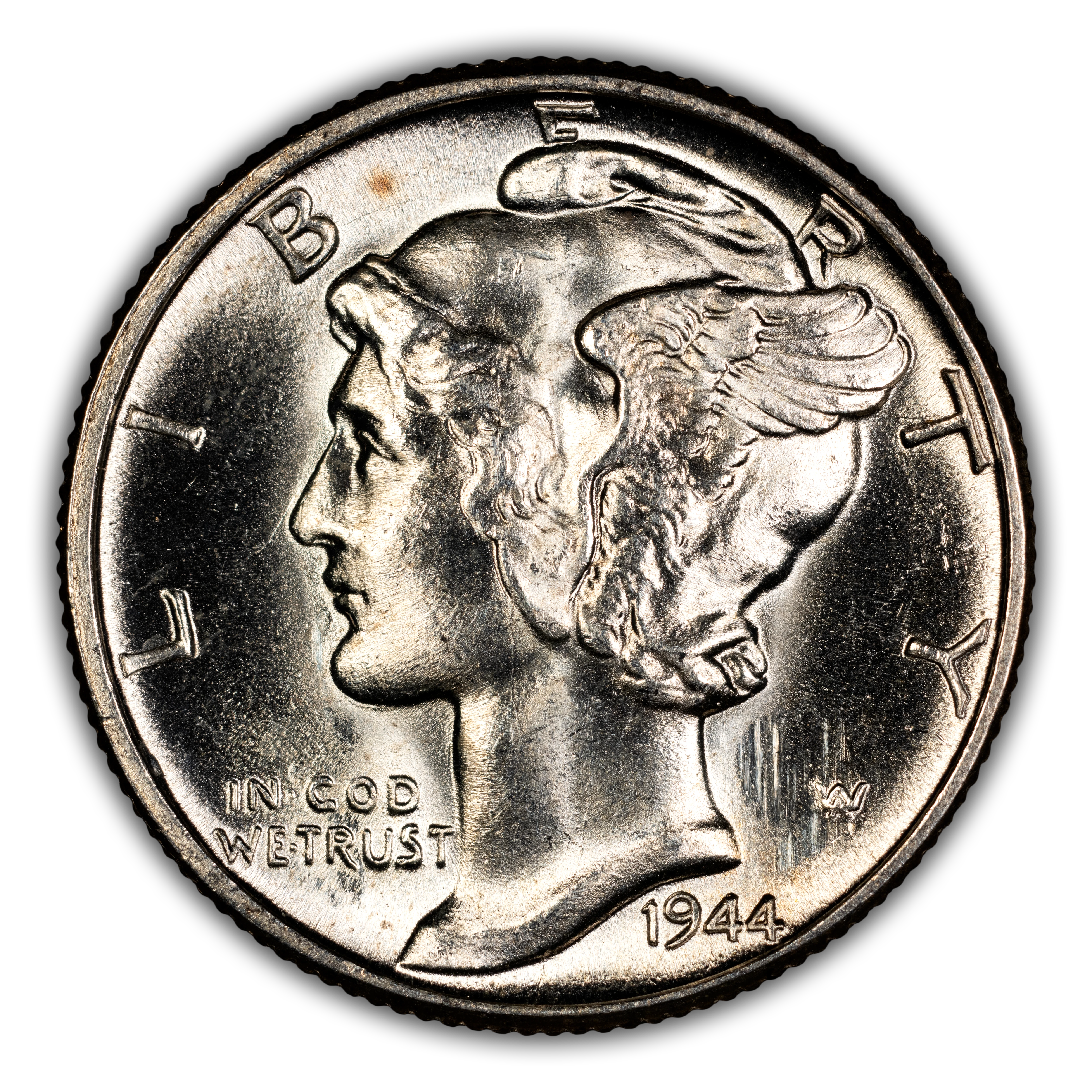 Mercury Dime Set 10c Short Set, 15 Coins MS thumbnail 19