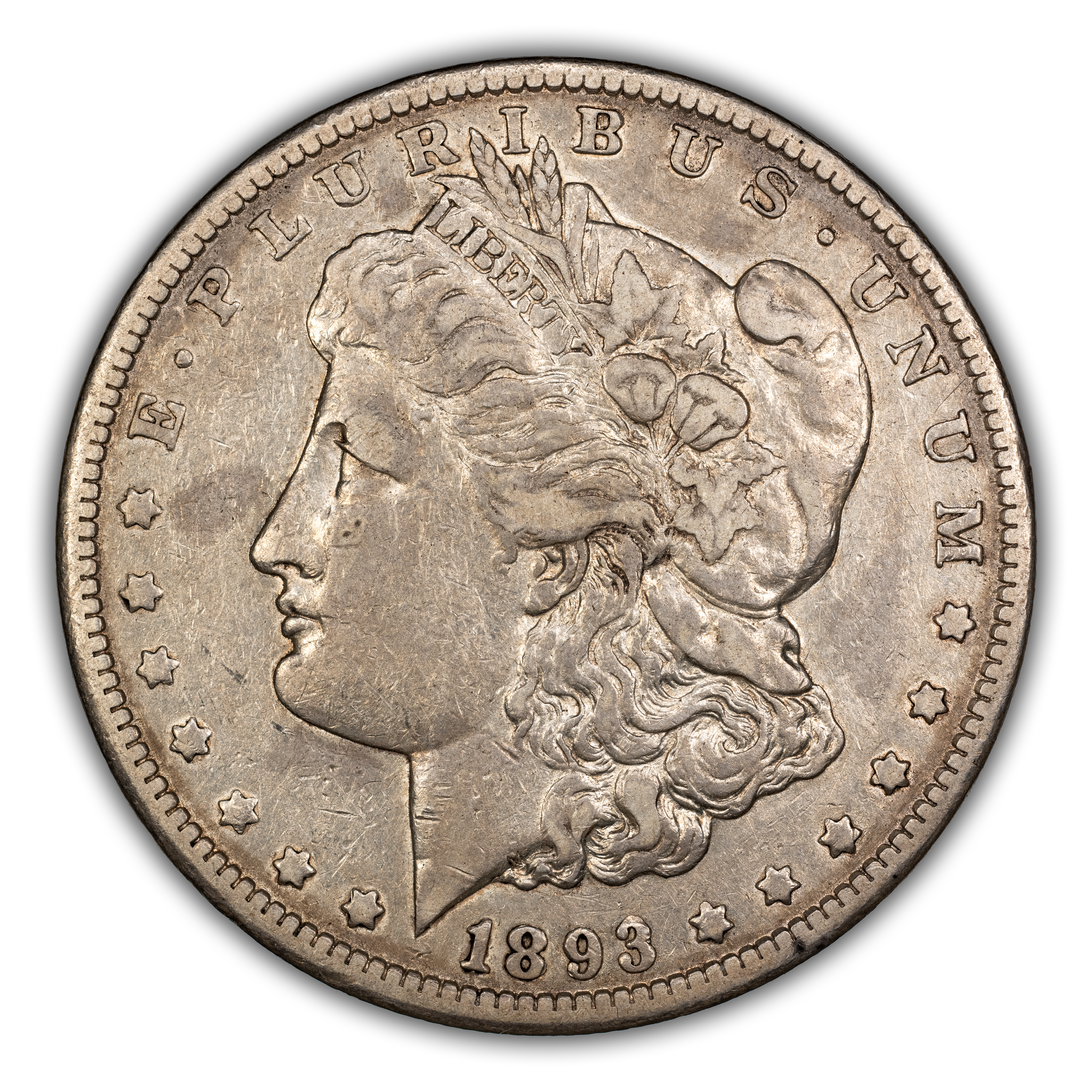 1893-CC $1  Doubled 3, Far Date, VAM-4 MS thumbnail 8