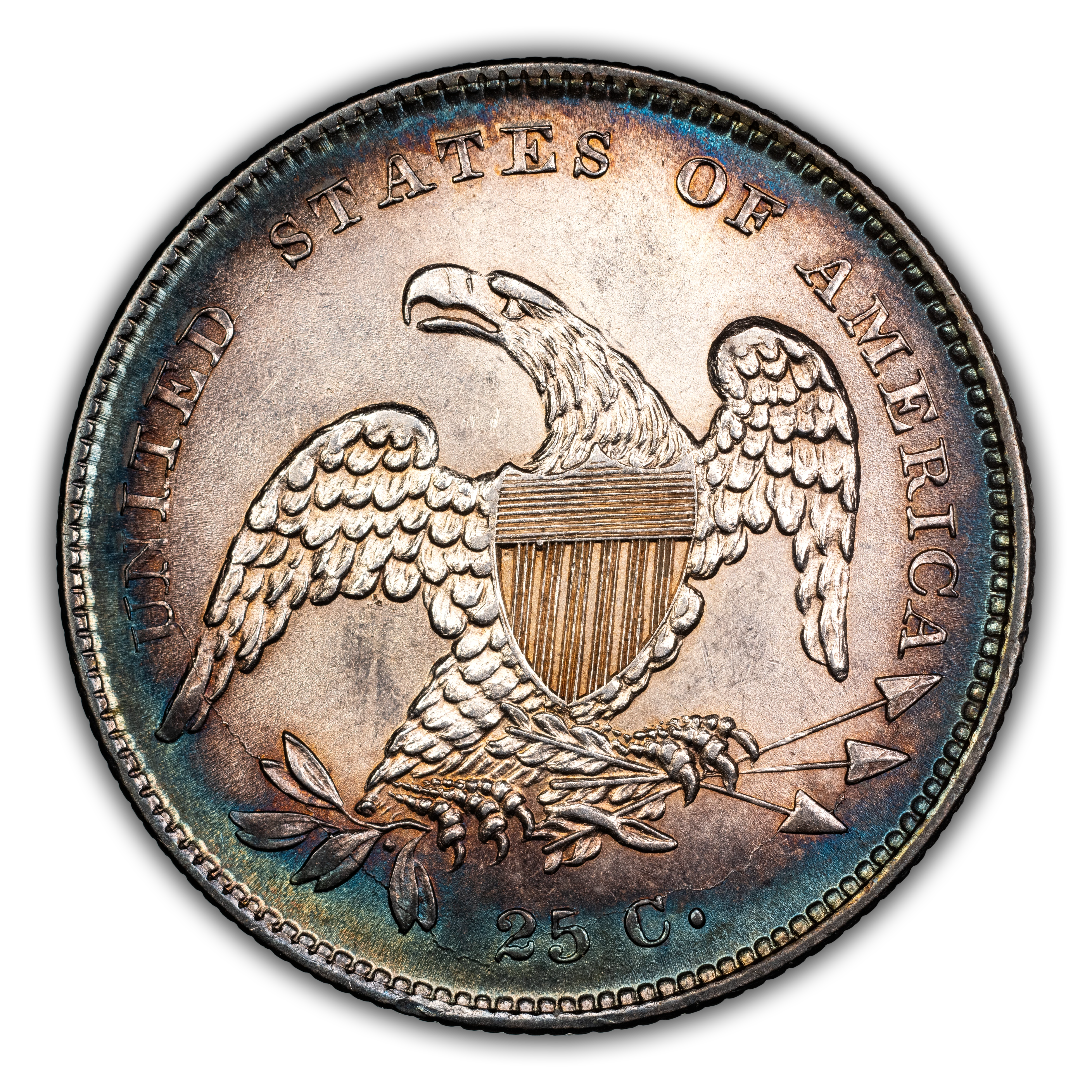 1831 25c Small Letters, B-1 MS thumbnail 4