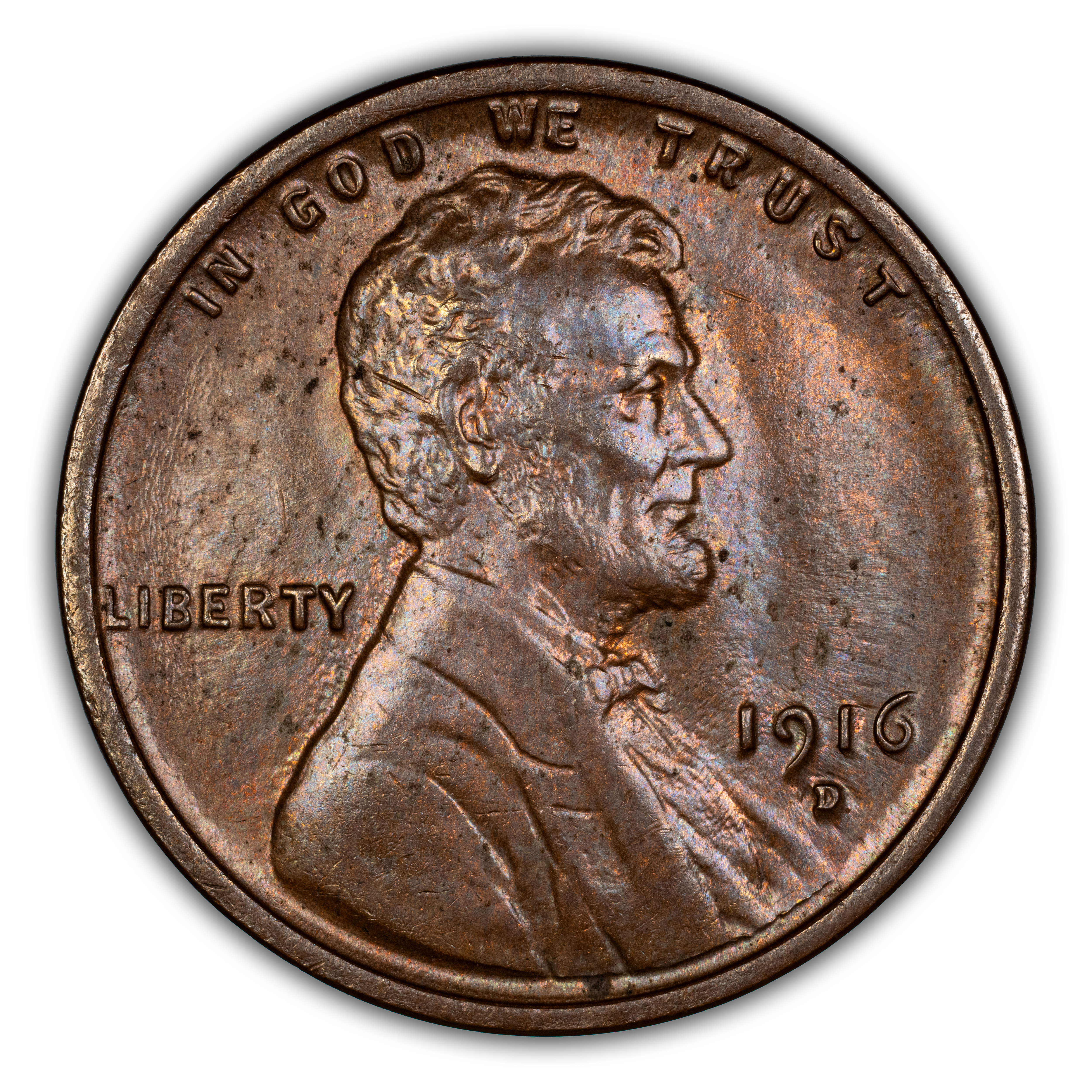 1916-D 1c MS BN thumbnail 3
