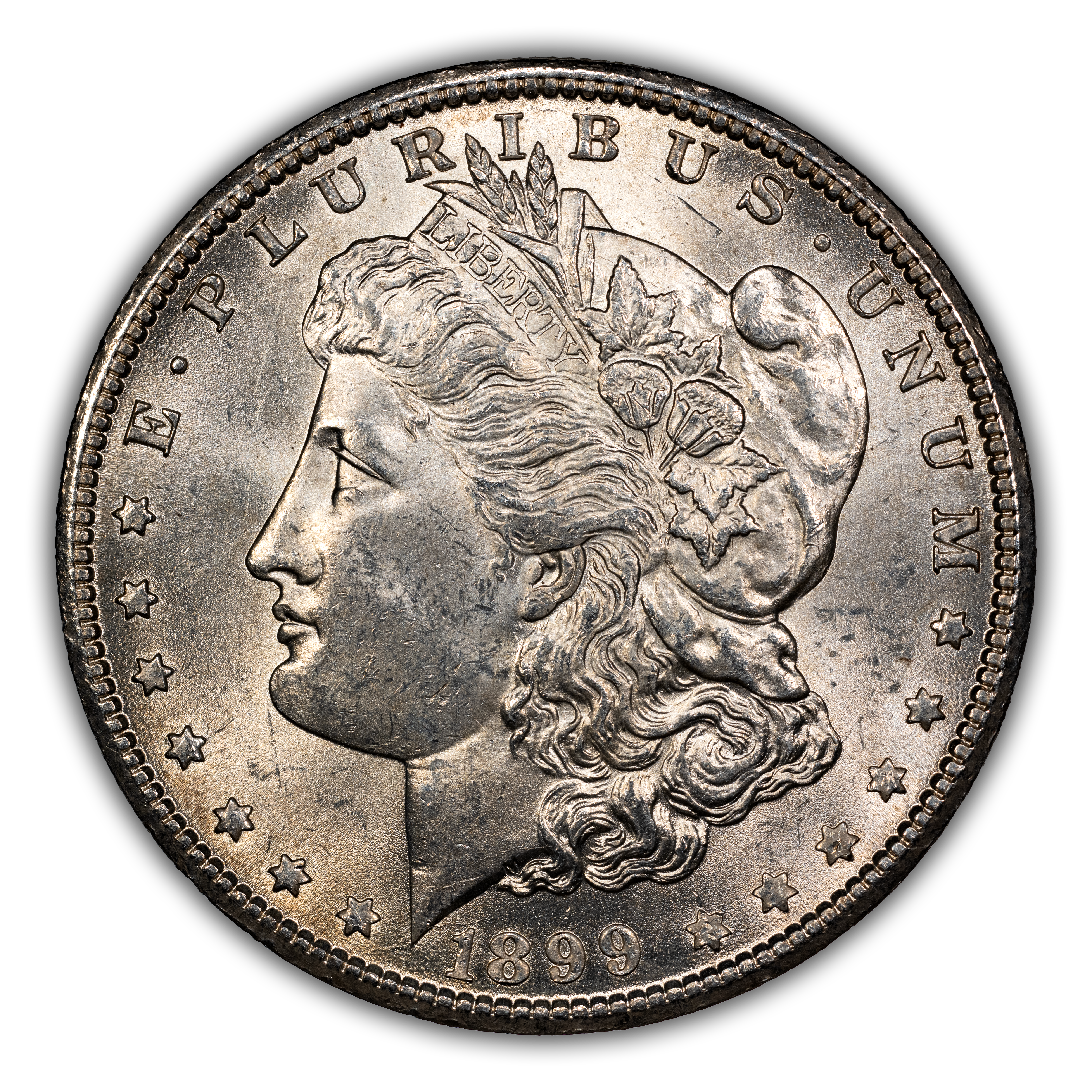 1899-O $1  Doubled 1, Die Breaks Reverse, VAM-11A MS thumbnail 8