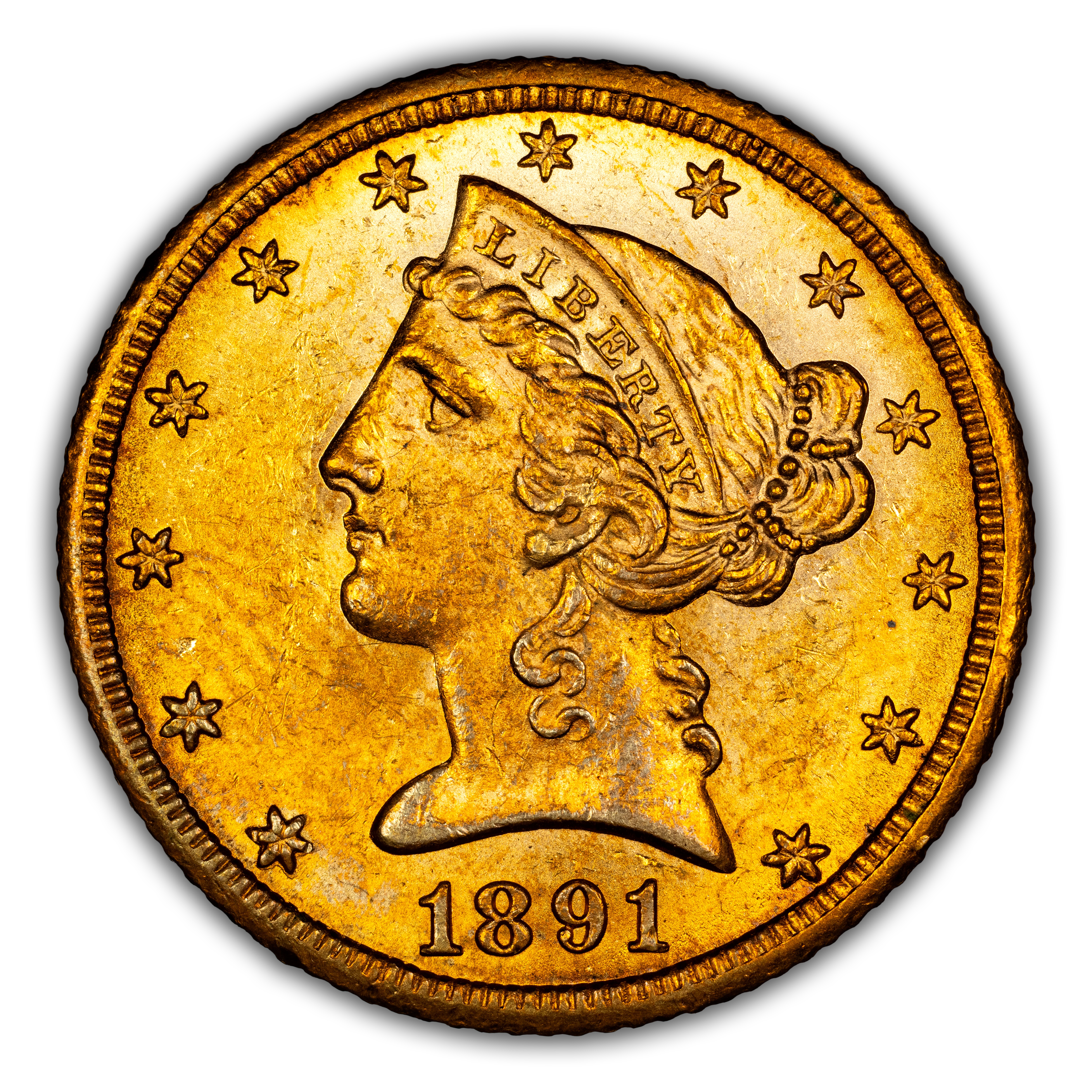 1891-CC $5  MS thumbnail 3