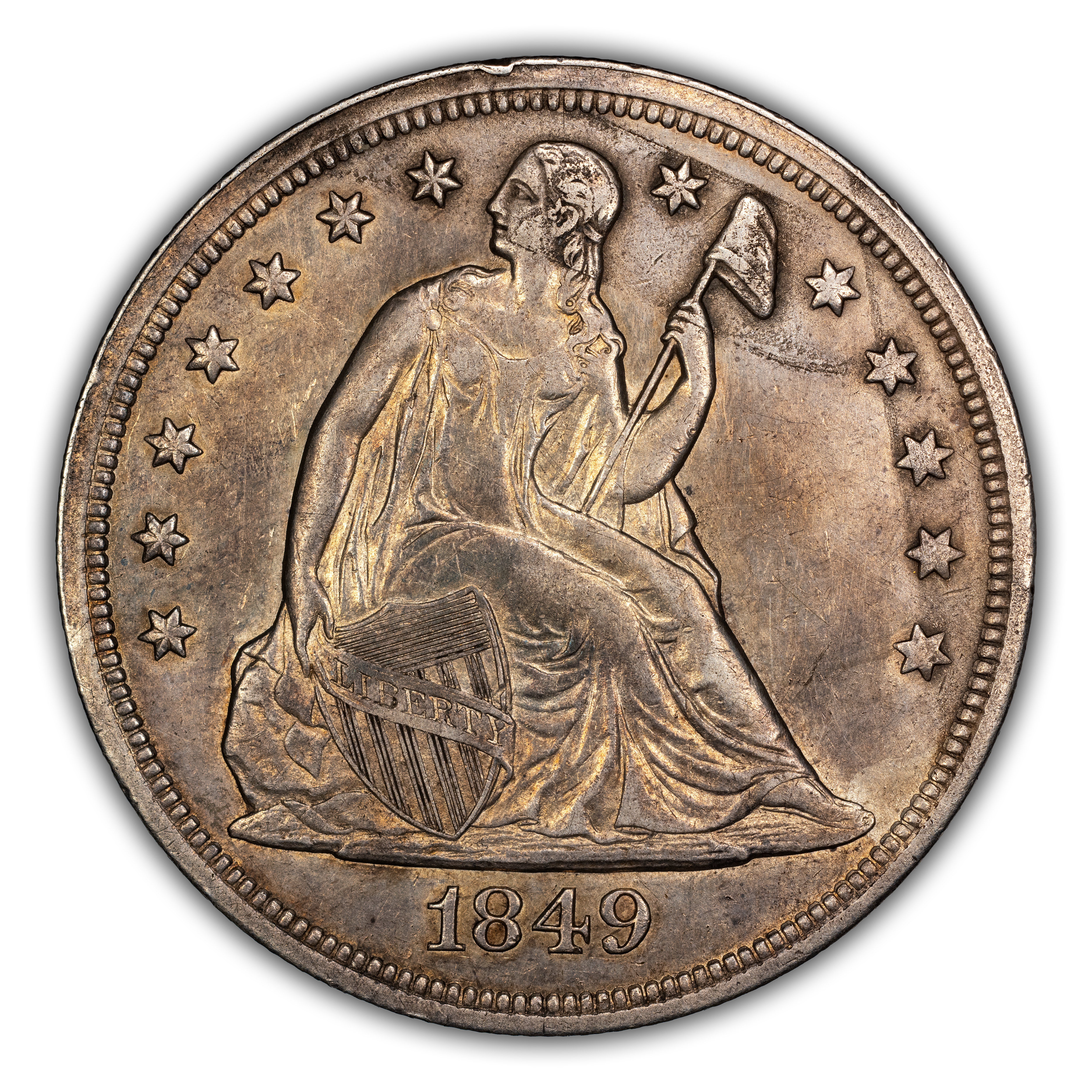 1849 $1  MS thumbnail 3