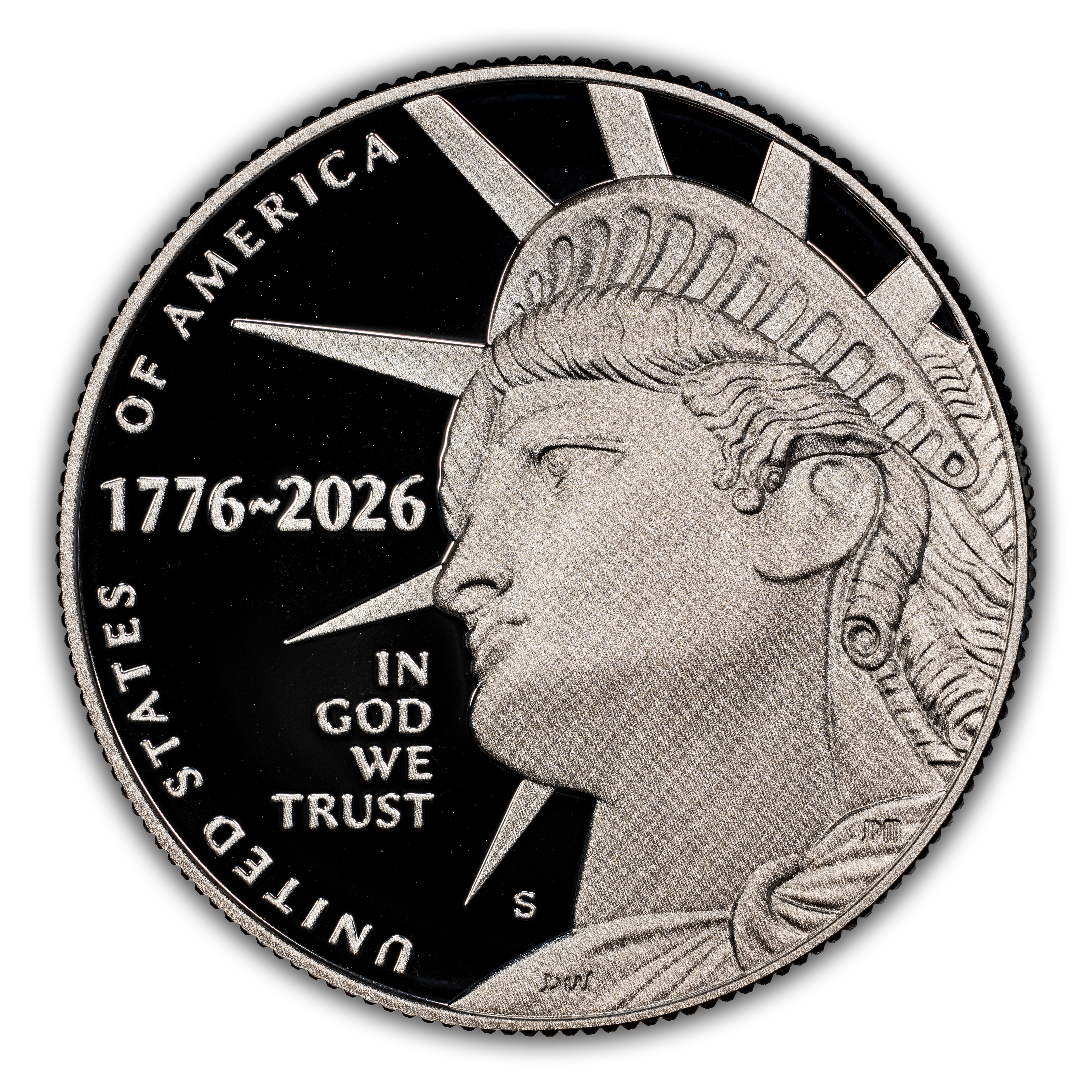 1776~2026-S 50c Enduring Liberty, Silver PR DCAM thumbnail 3