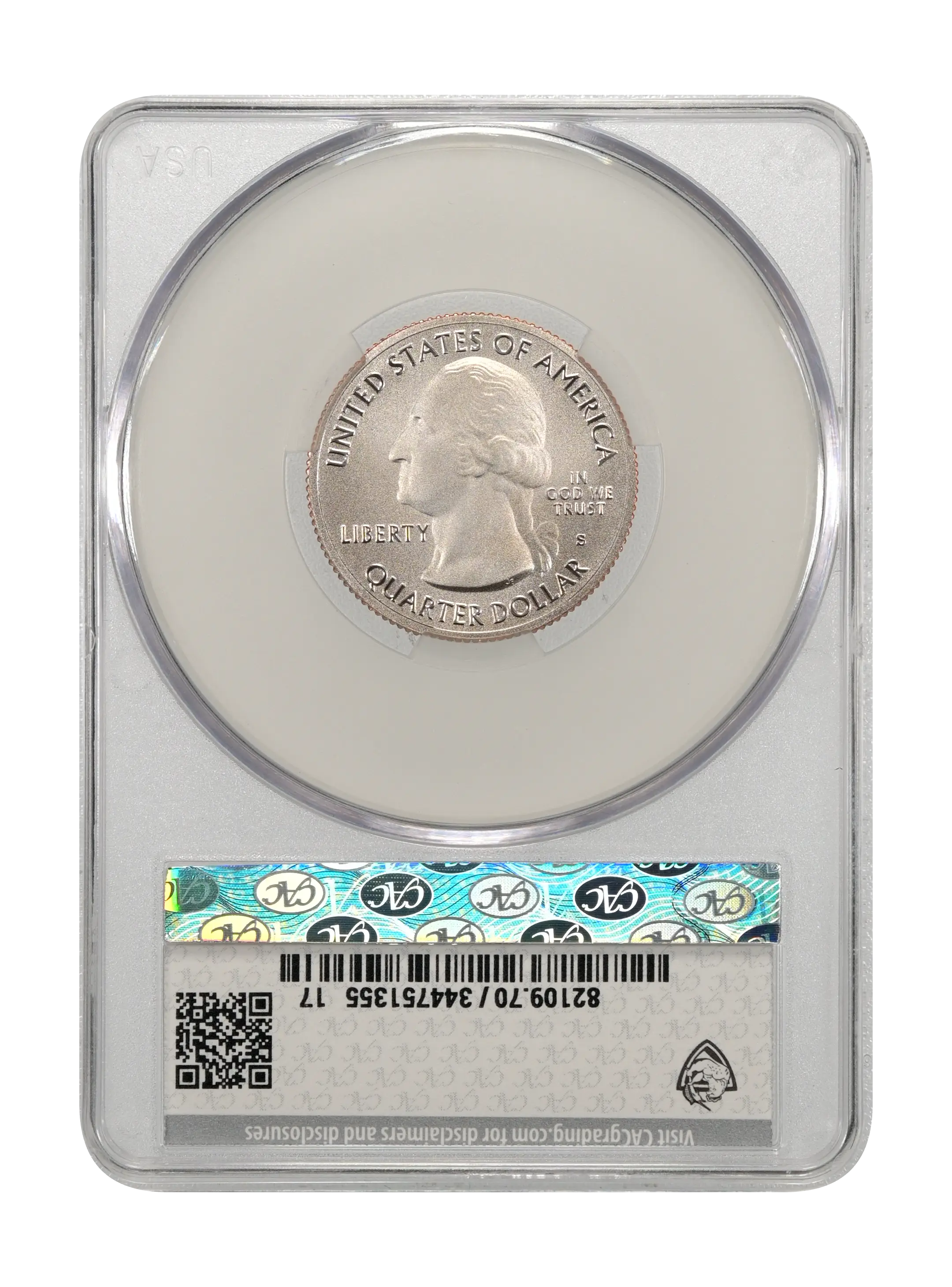 2017-S 25c Frederick Douglass, Enhanced Unc MS thumbnail 5