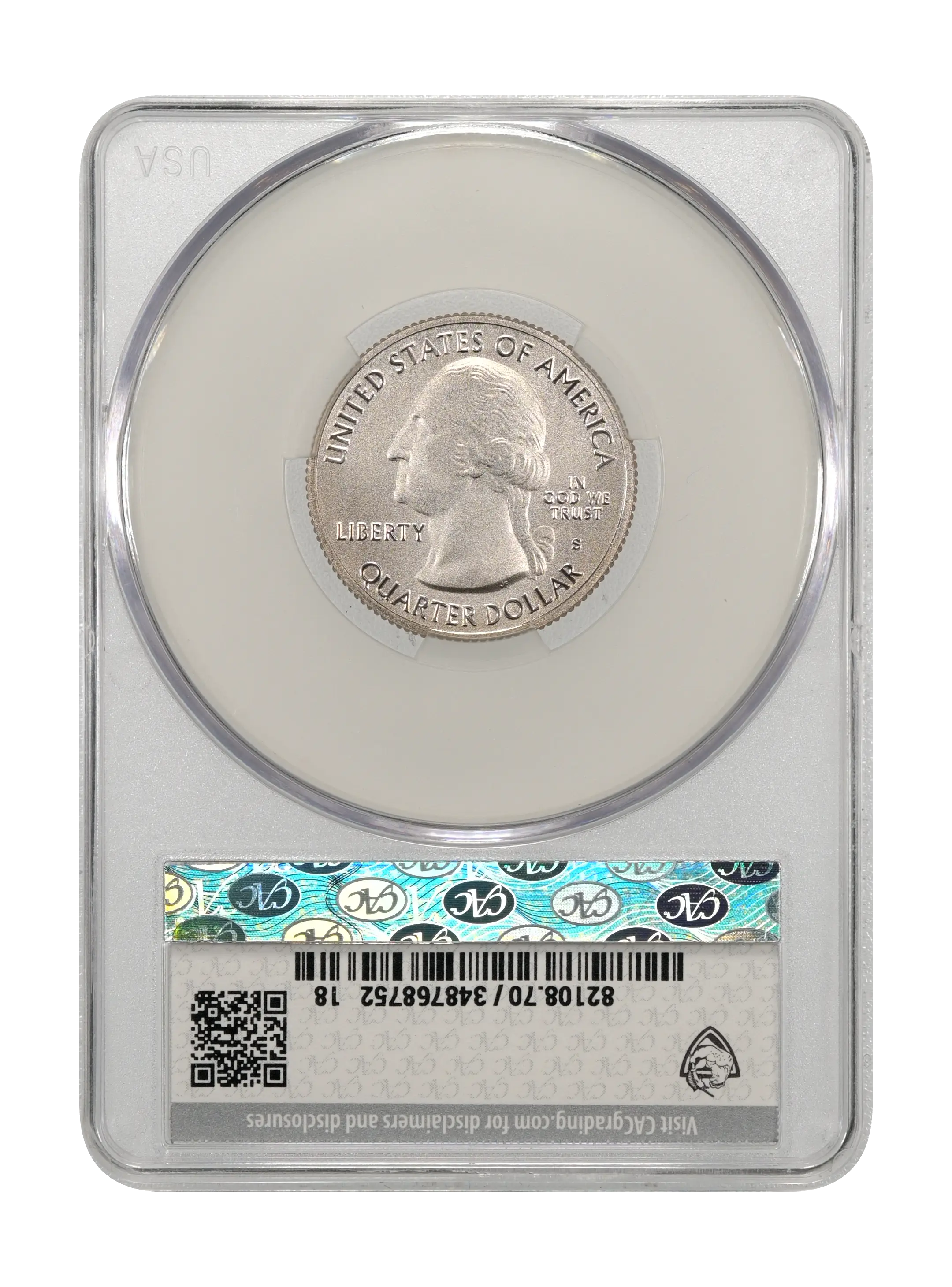 2017-S 25c Ozark Riverways, Enhanced Unc MS64 thumbnail 13