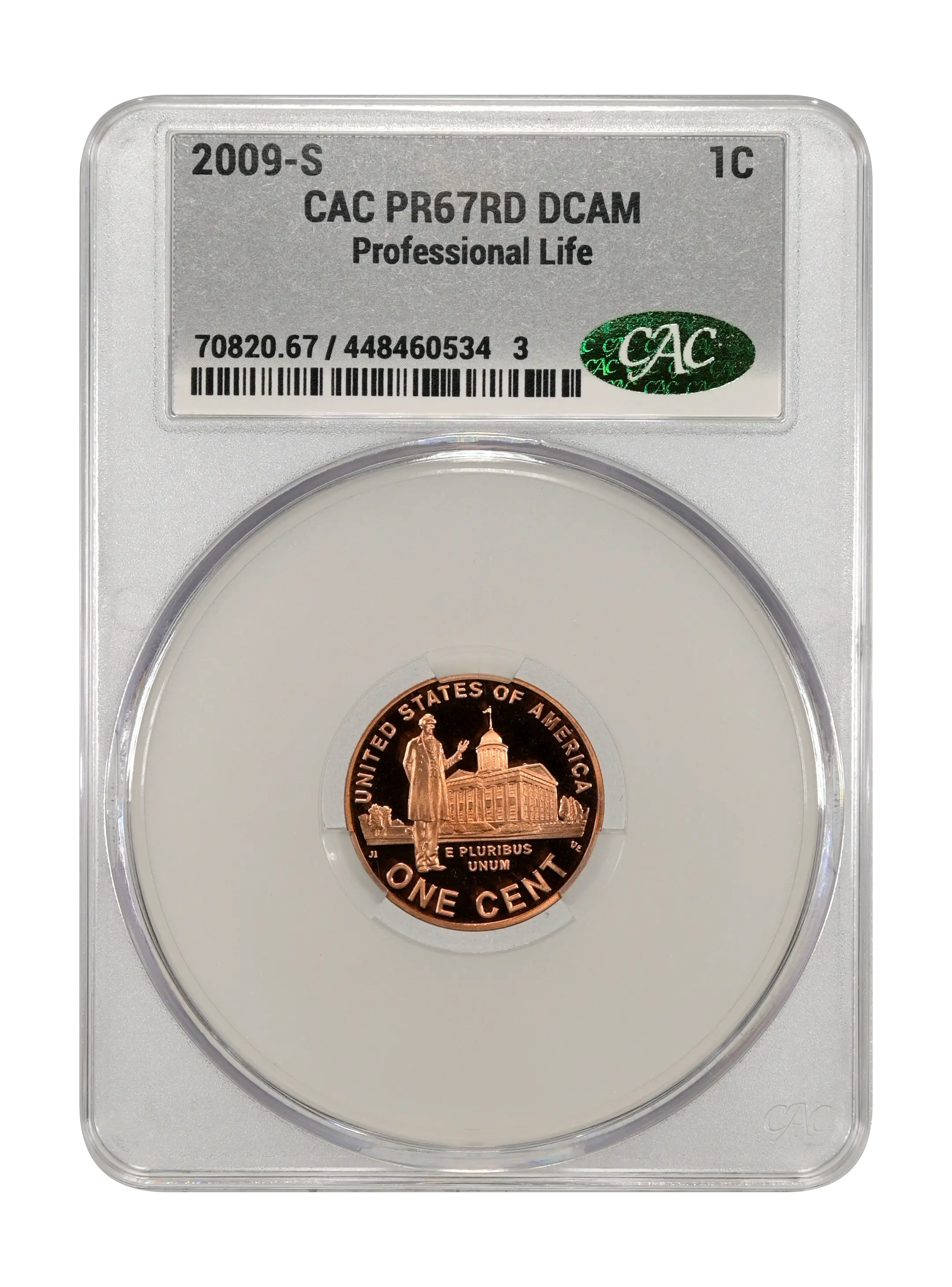 2009-S 1c Professional Life PR RD DCAM thumbnail 19
