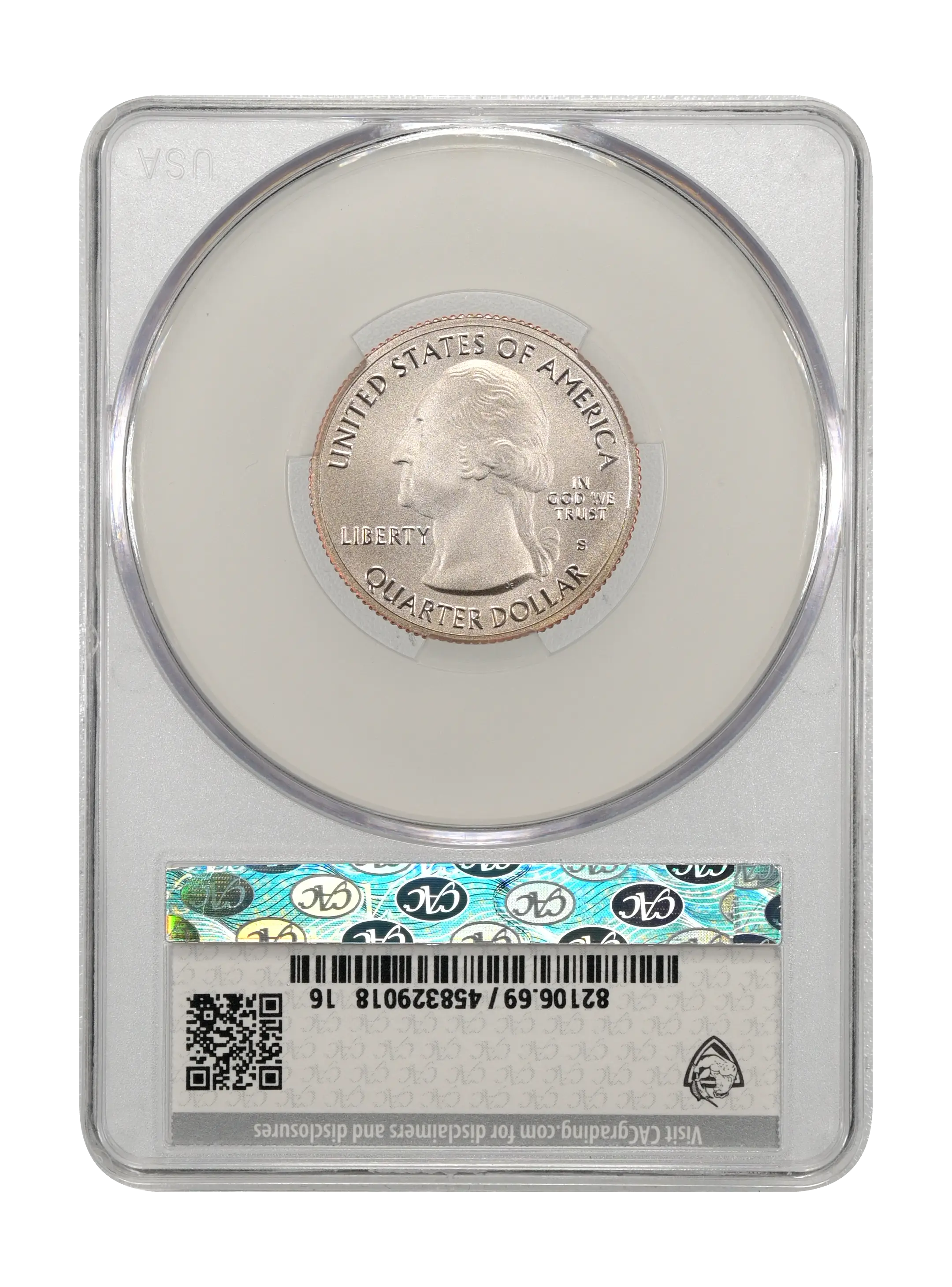 2017-S 25c Effigy Mounds, Enhanced Unc MS thumbnail 5