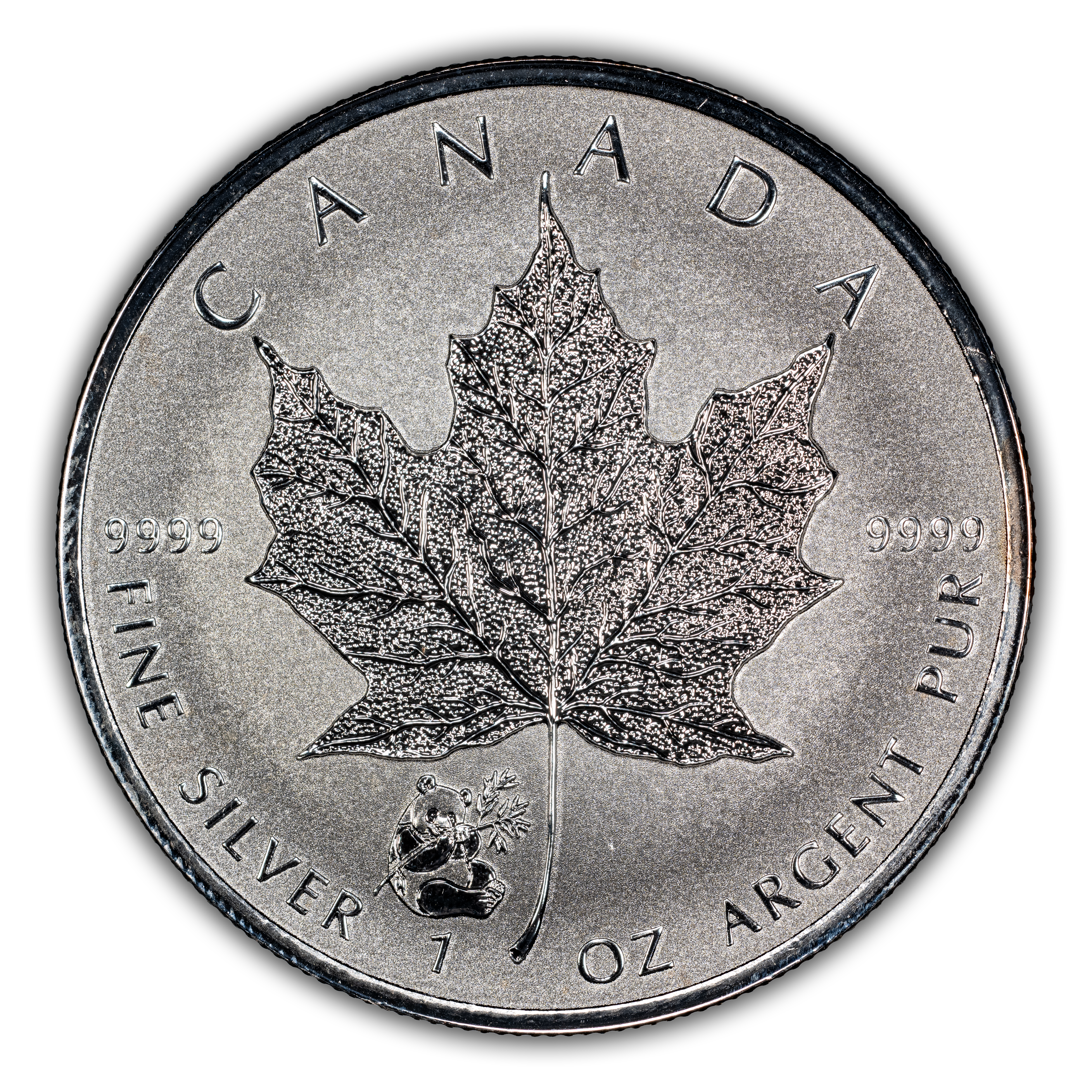 2016 S$5 1oz Silver, Maple Leaf, Panda Privy SP