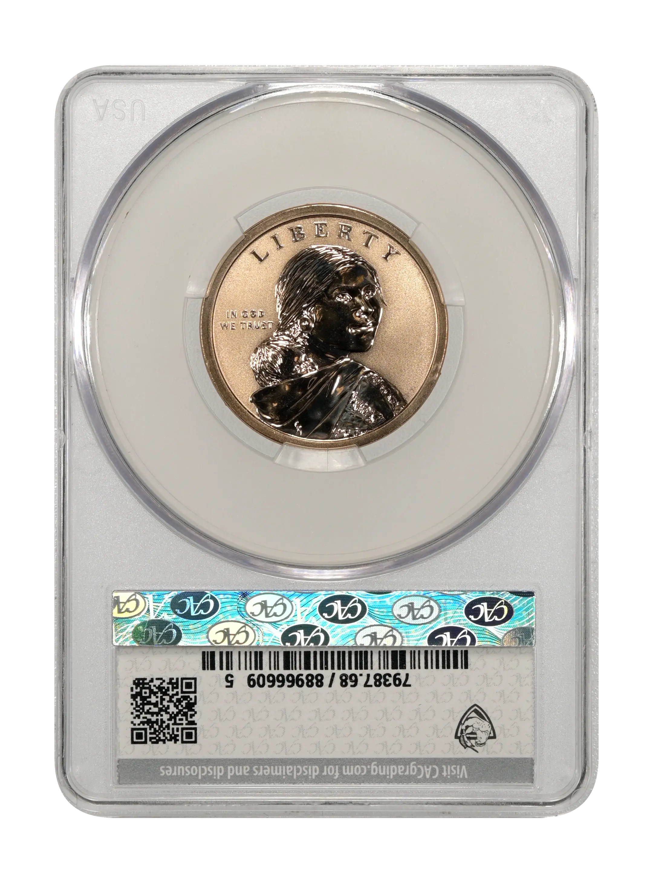 2018-S $1  Native American, Jim Thorpe, Reverse Proof PR thumbnail 17