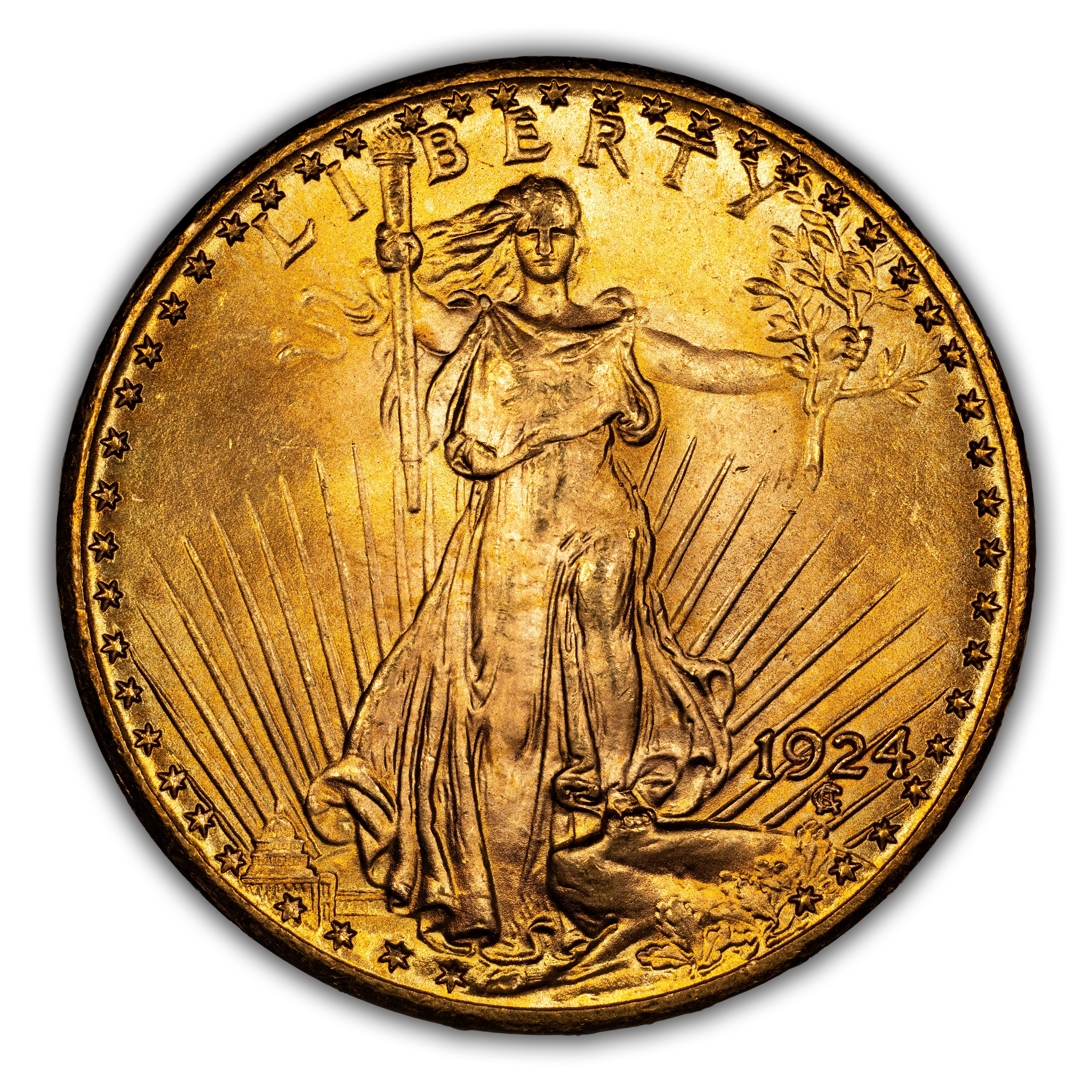 1924 $20  MS thumbnail 3