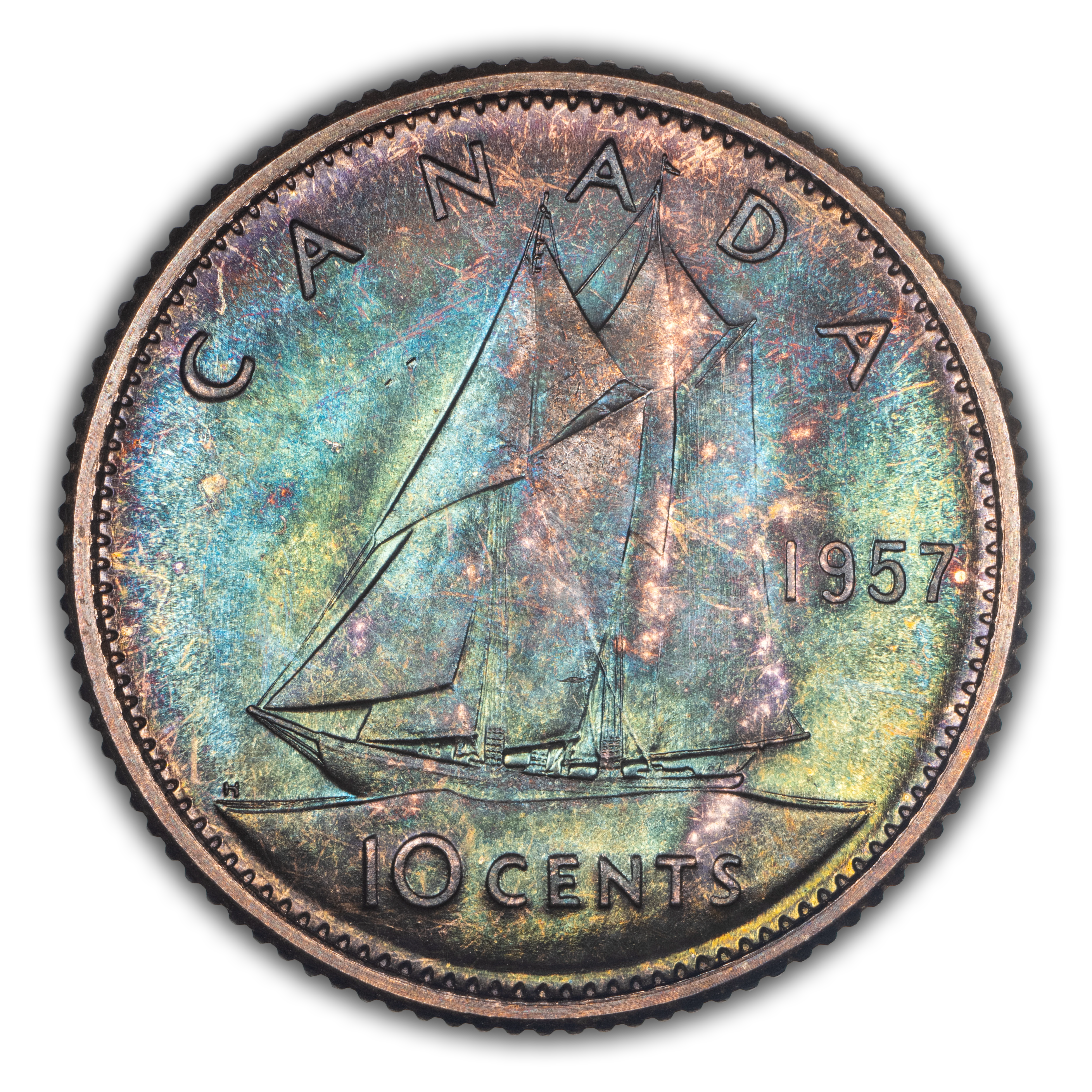 1966 10c Bluenose PL CAM thumbnail 11
