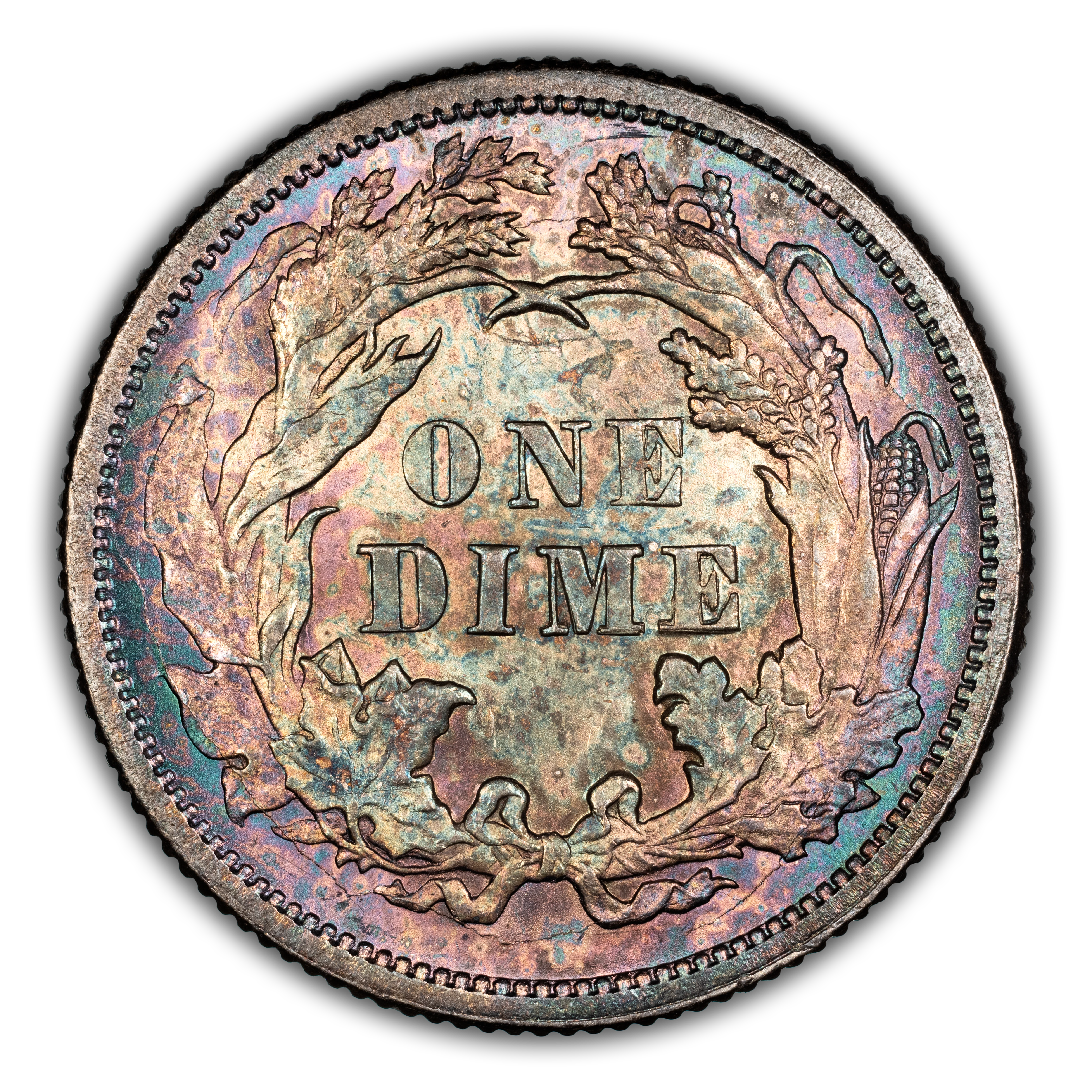 1877 10c AU50 CAC thumbnail 20