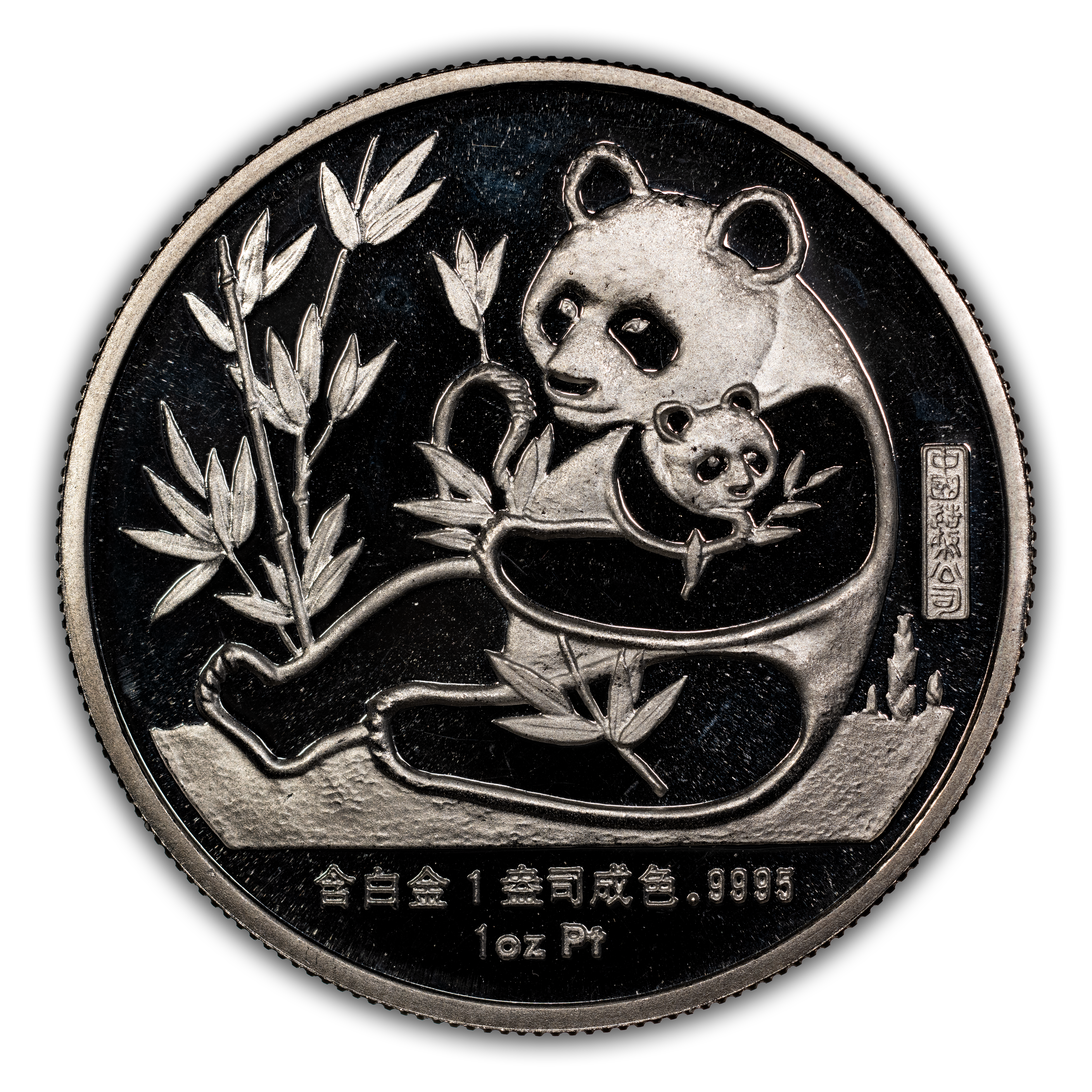 2023 P100Y 3g Platinum, Panda PR DCAM (PAN380A) thumbnail 2