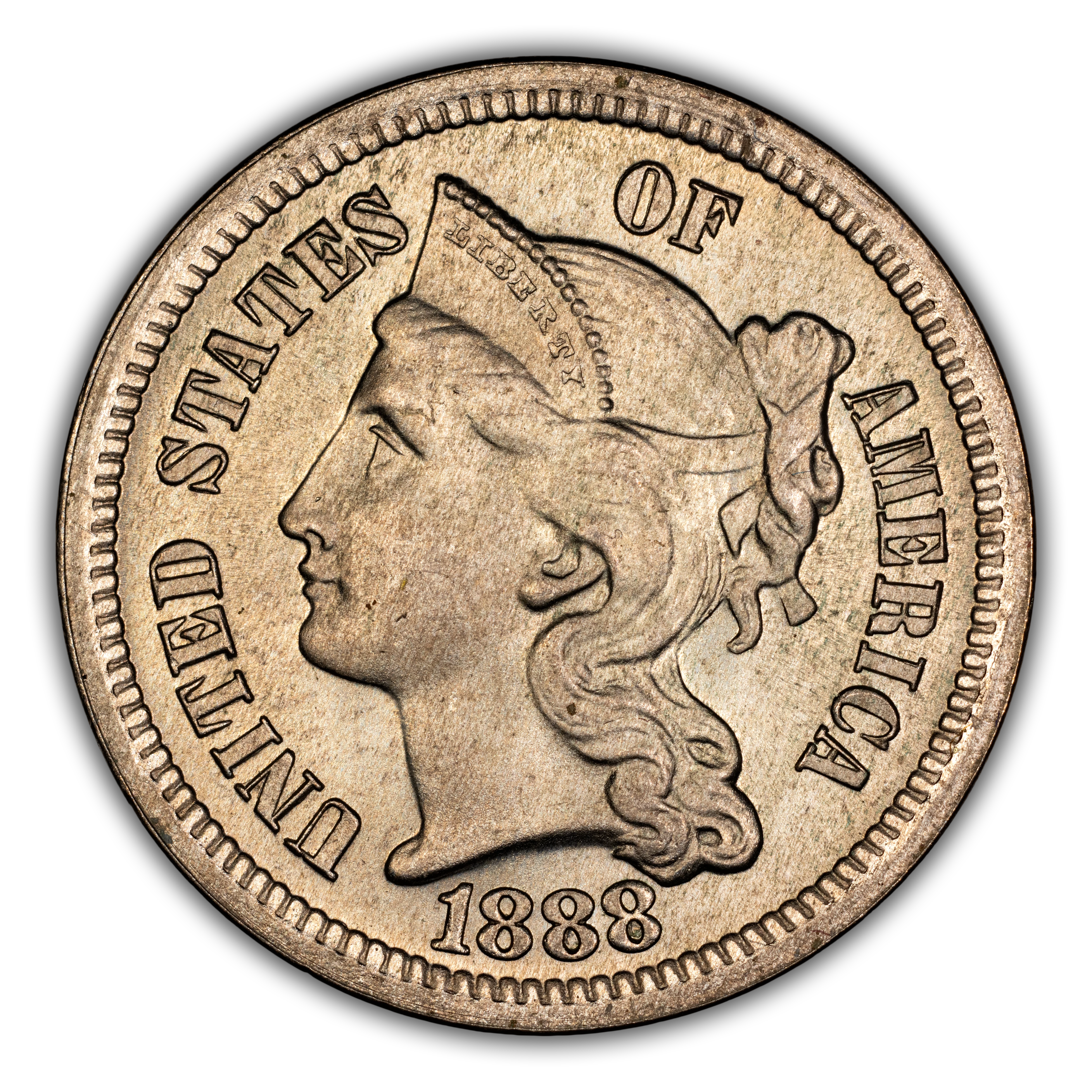 1888 3cN MS68 CAC thumbnail 3
