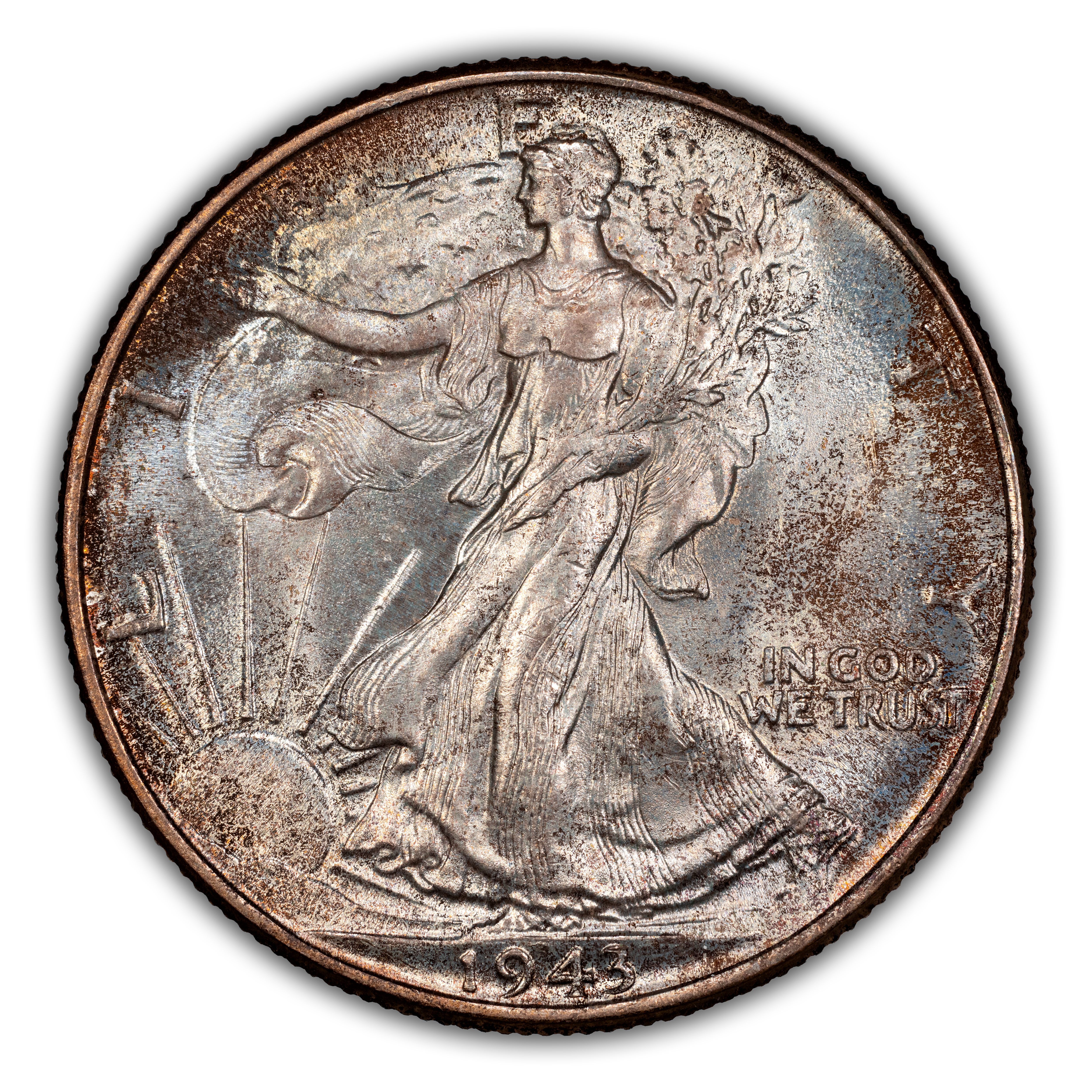 1943 50c VF35 CAC thumbnail 24
