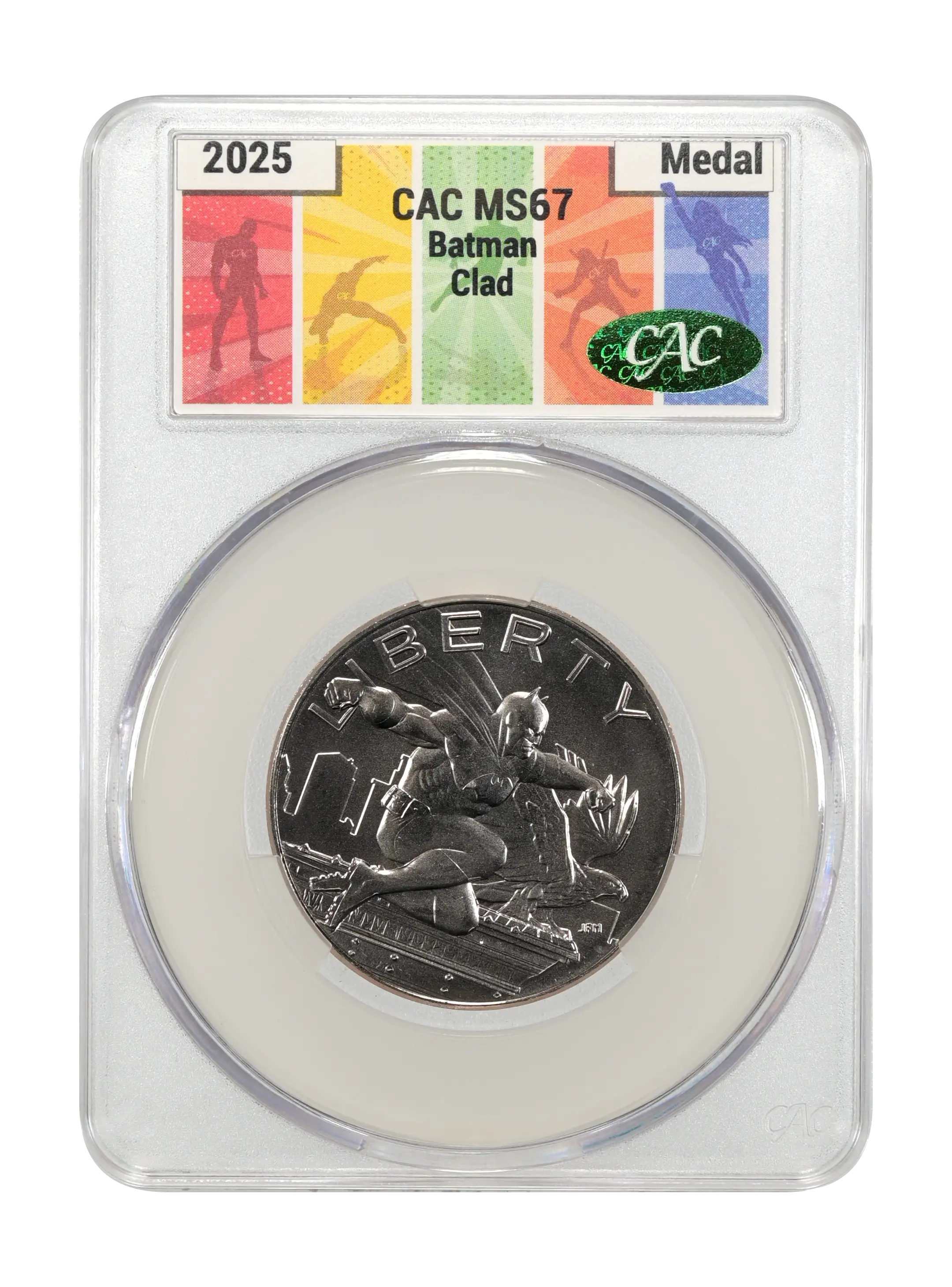 2025 Medal Clad, Batman MS thumbnail 2