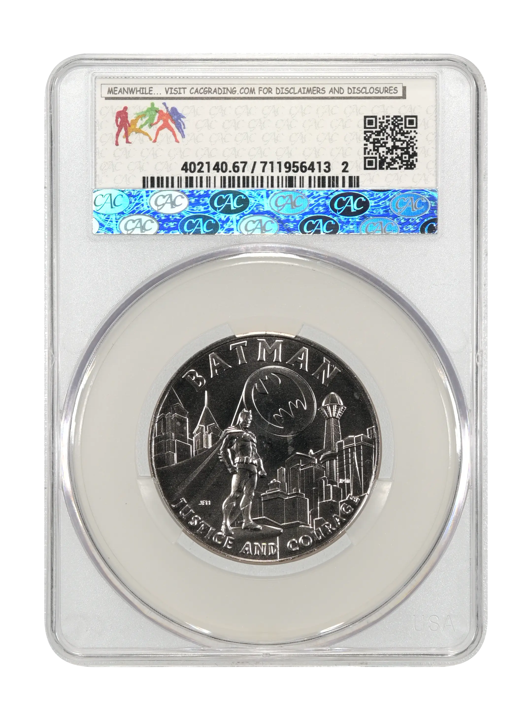 2025 Medal Clad, Batman MS thumbnail 5