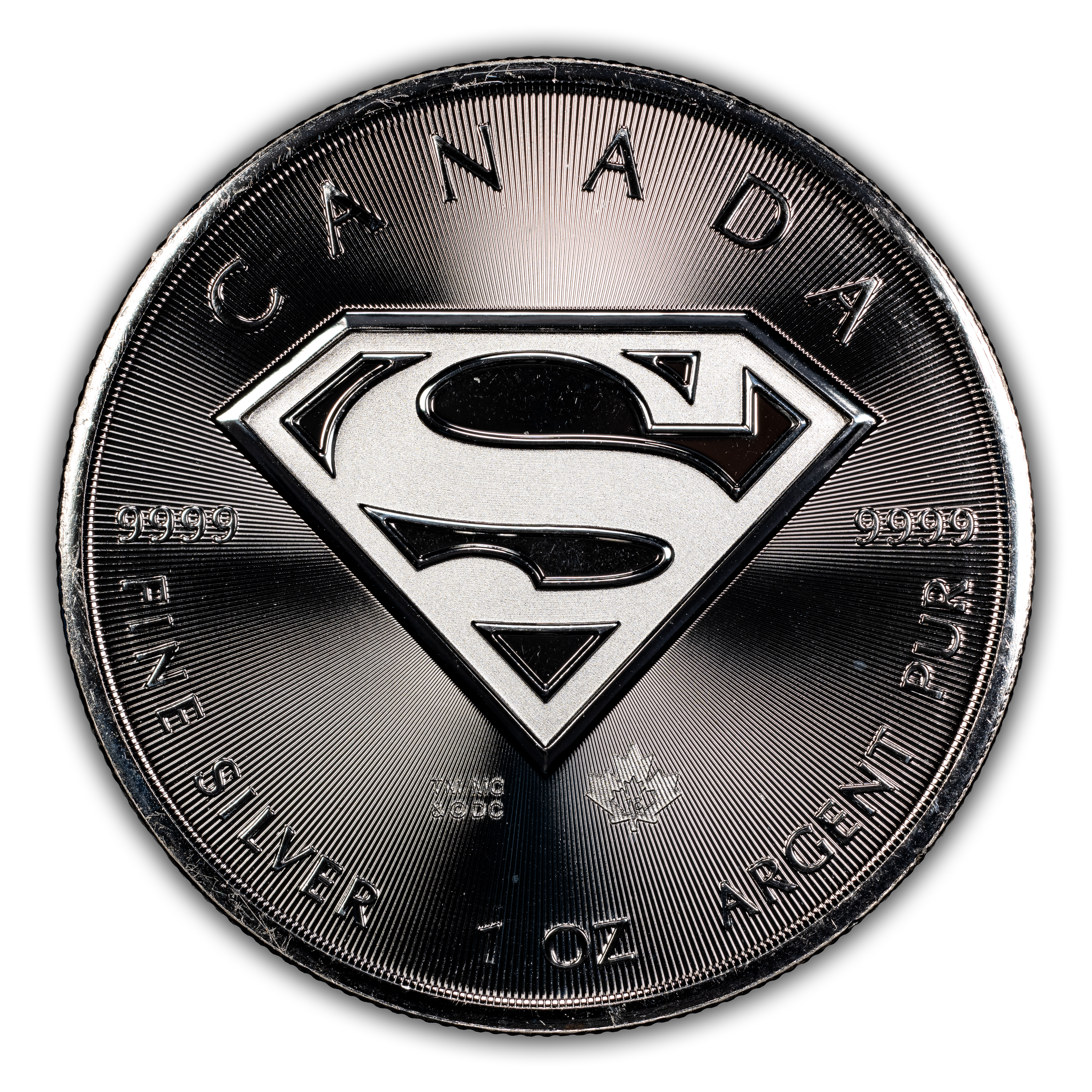 2016 S$5  1oz Silver, Superman MS thumbnail 3