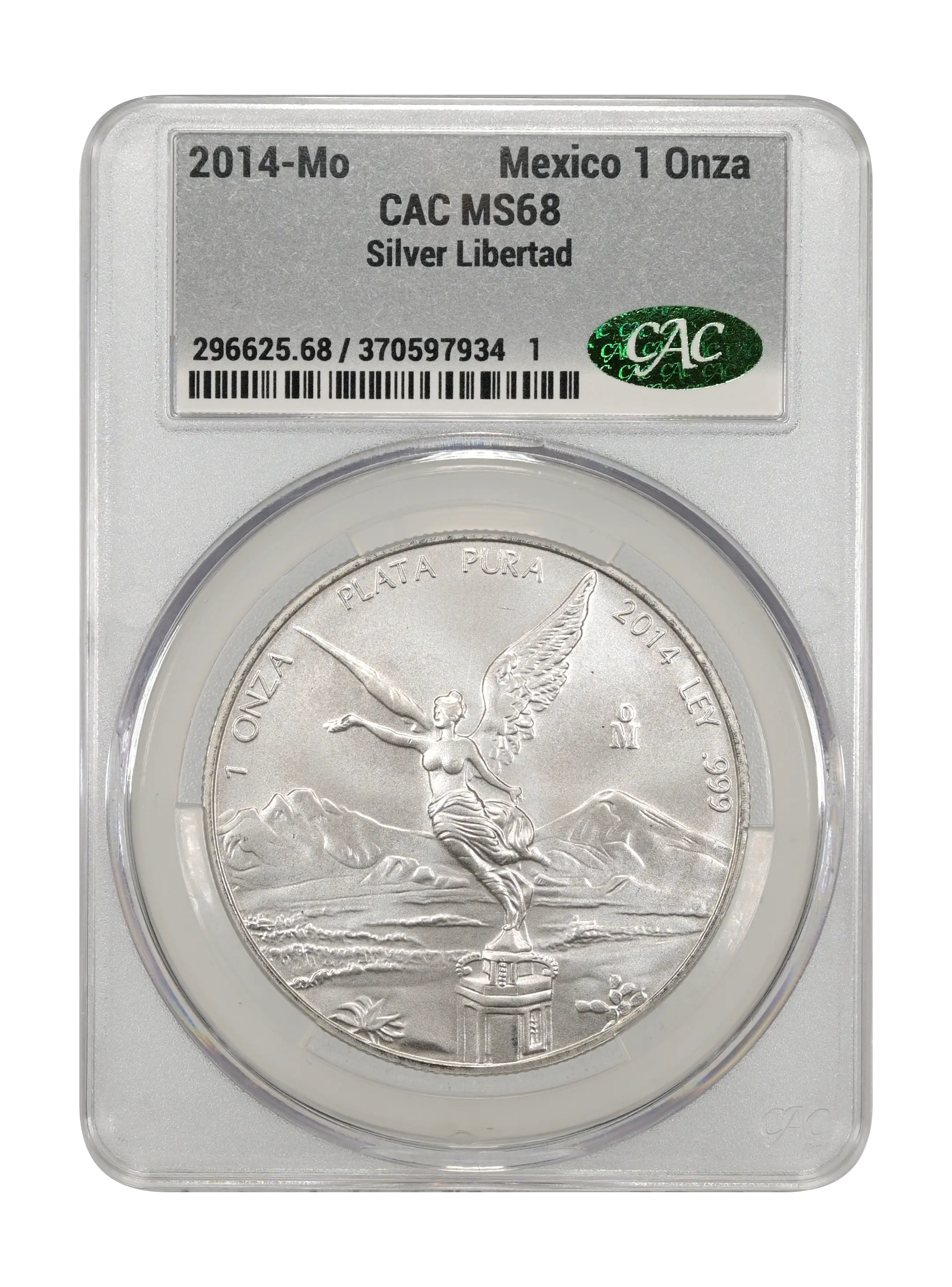 2014-Mo 1 Onza Libertad, Silver MS (KM-639) thumbnail 8