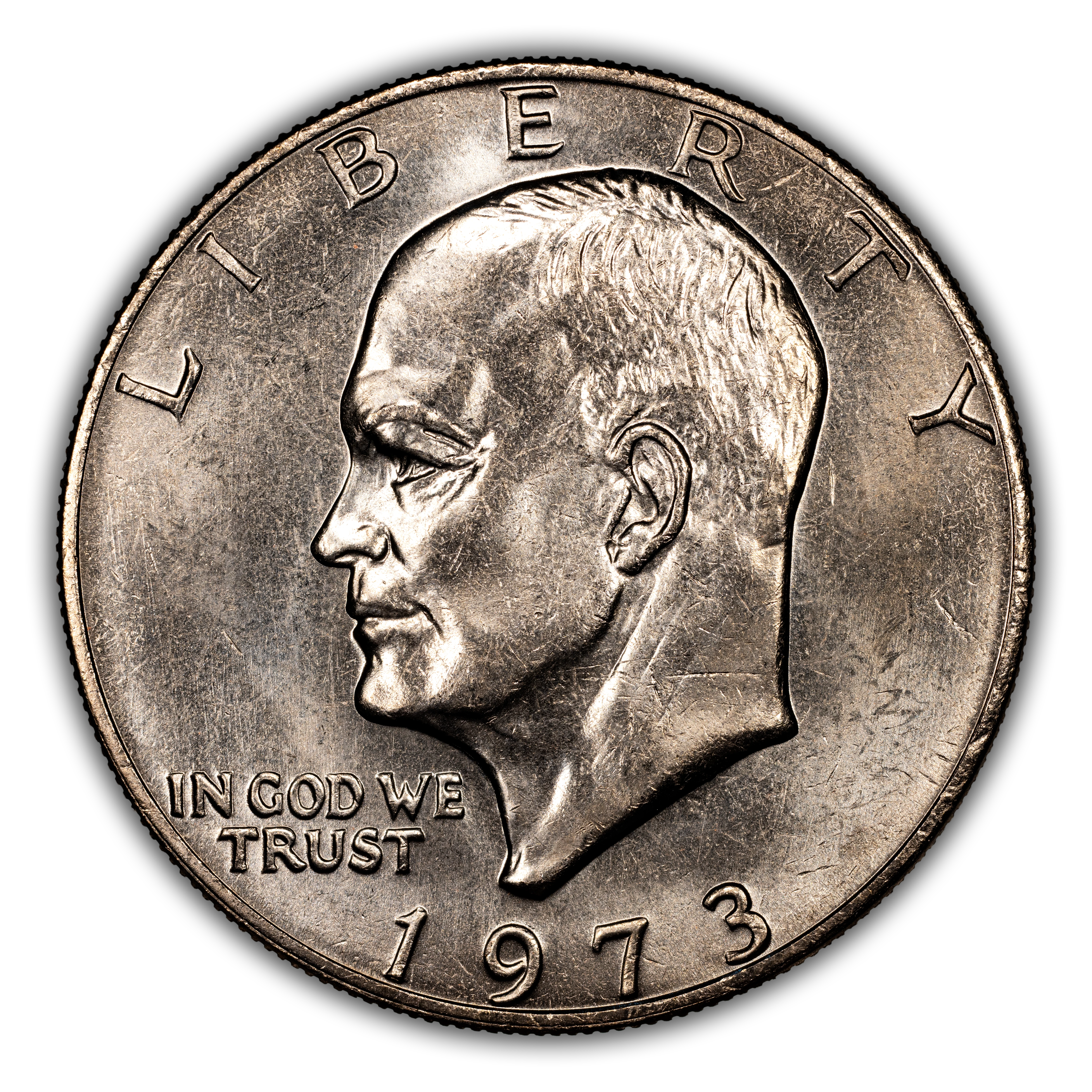 1973 $1 MS60 CAC thumbnail 3