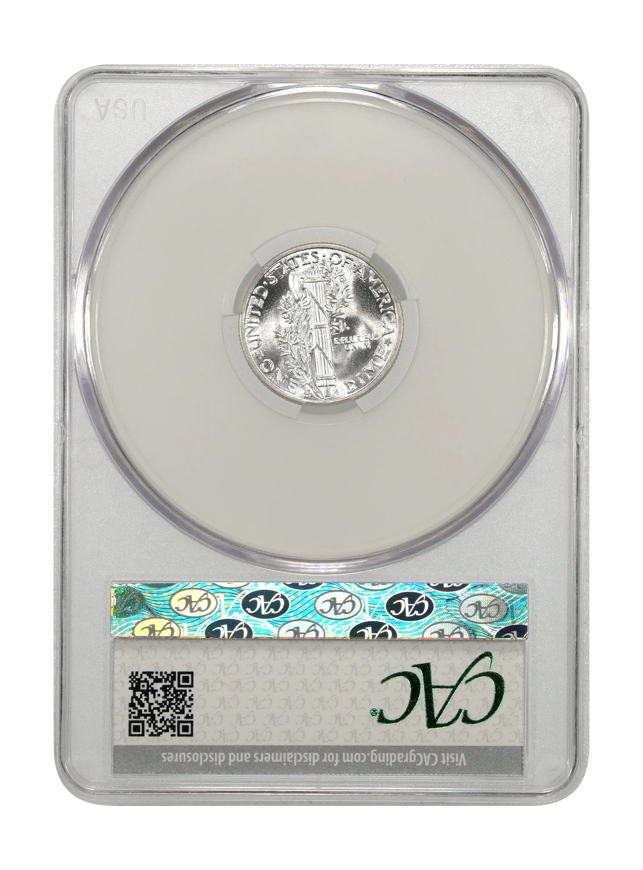 1944-D/D 10c Repunched Mintmark, FS-501 MS FB thumbnail 19