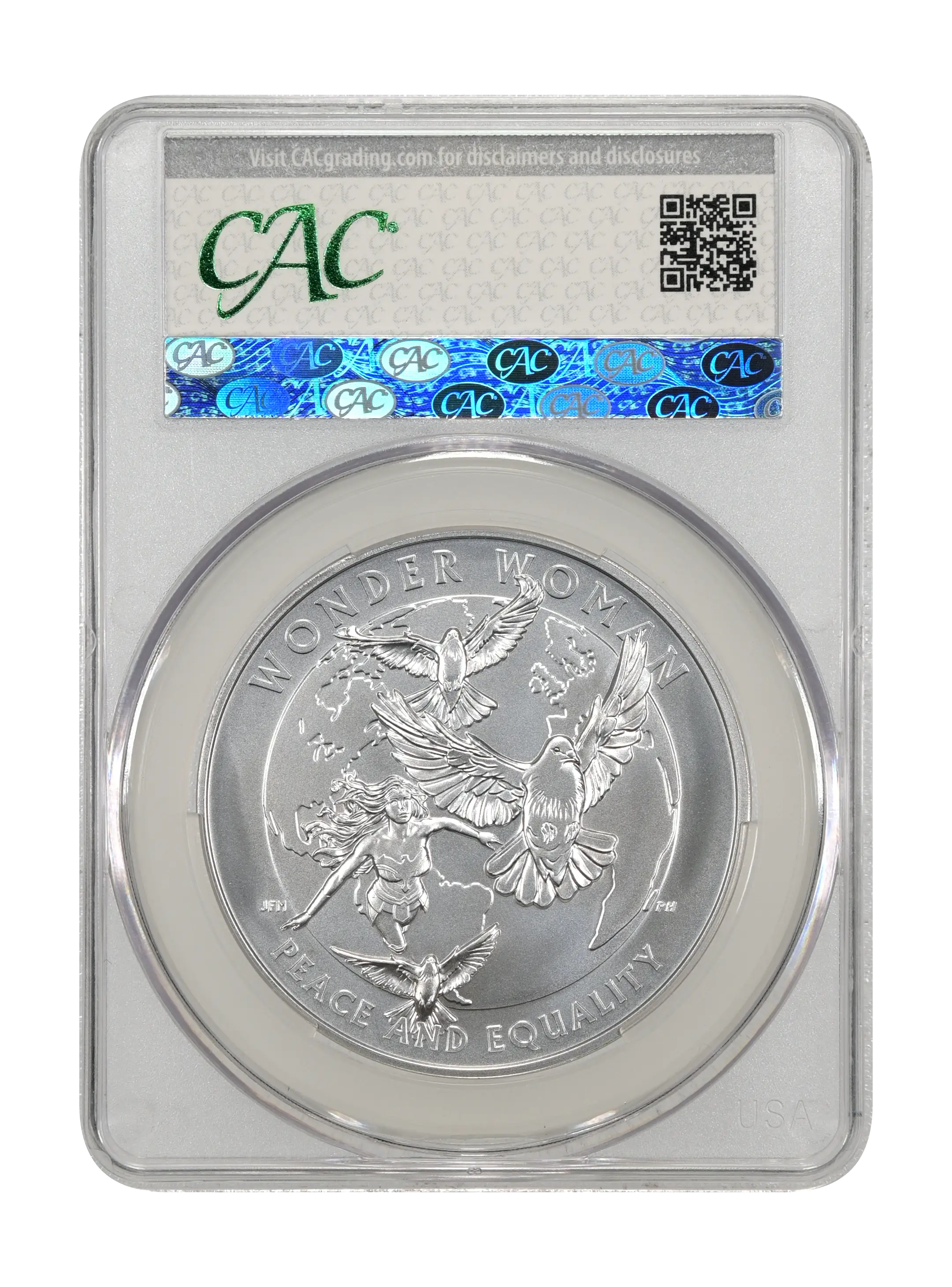 2025 Medal Silver 1oz, Wonder Woman MS thumbnail 14